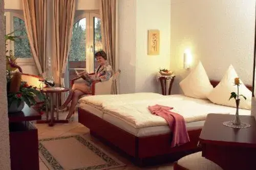 Double Room for Single Use in Hostellerie Bacher Double Room for Single Use in Hostellerie Bacher