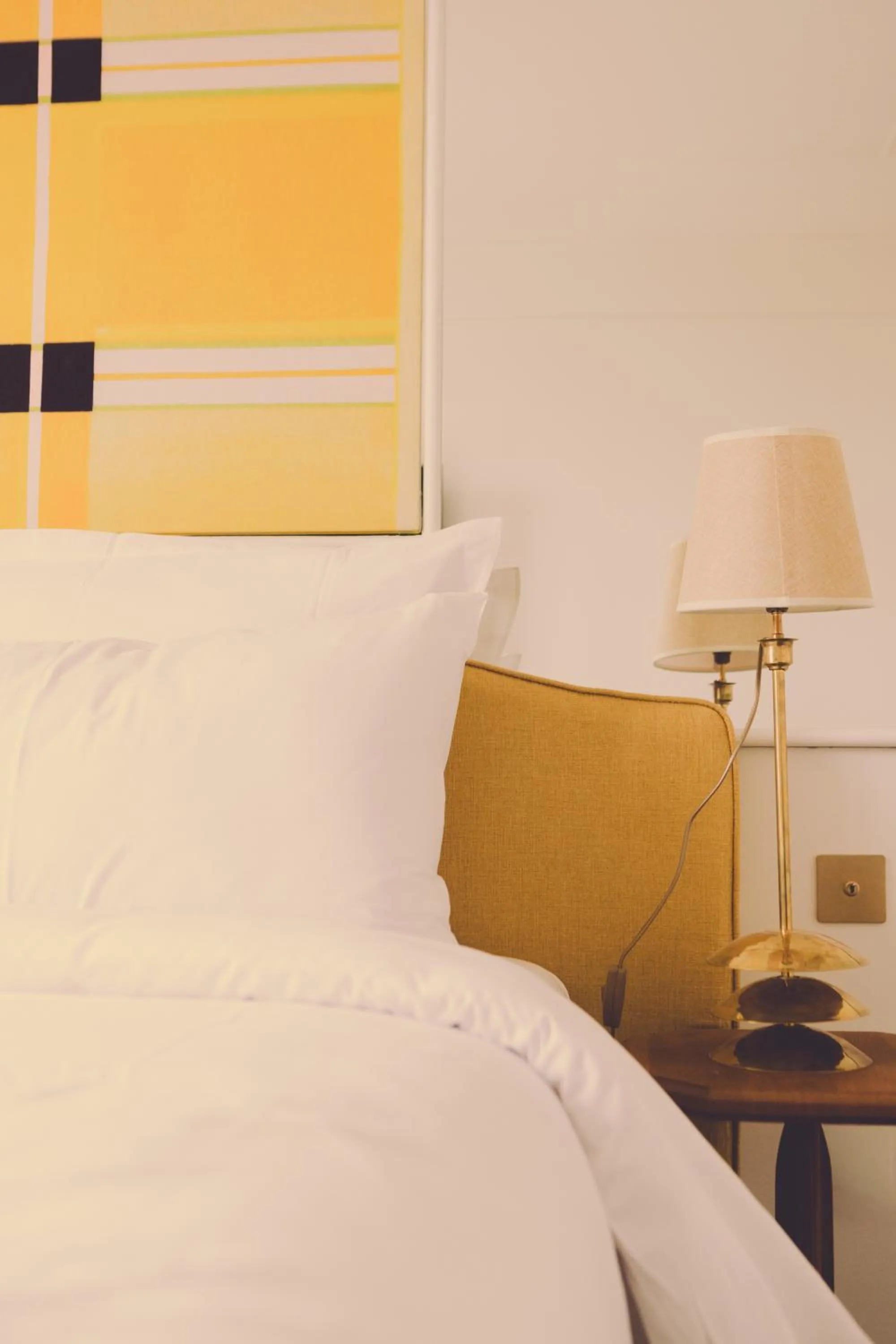 Bed in Hôtel Gaston