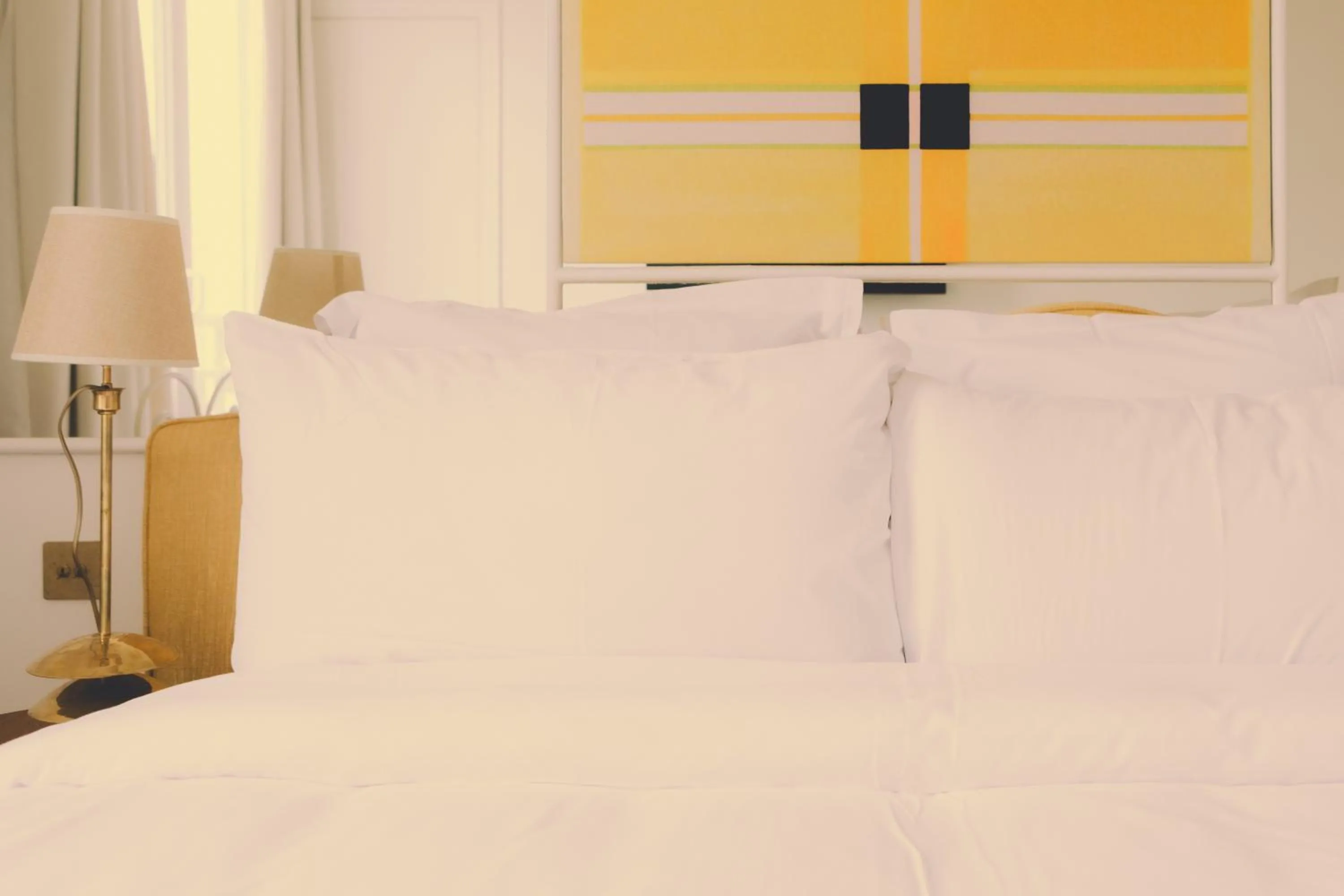 Bed in Hôtel Gaston