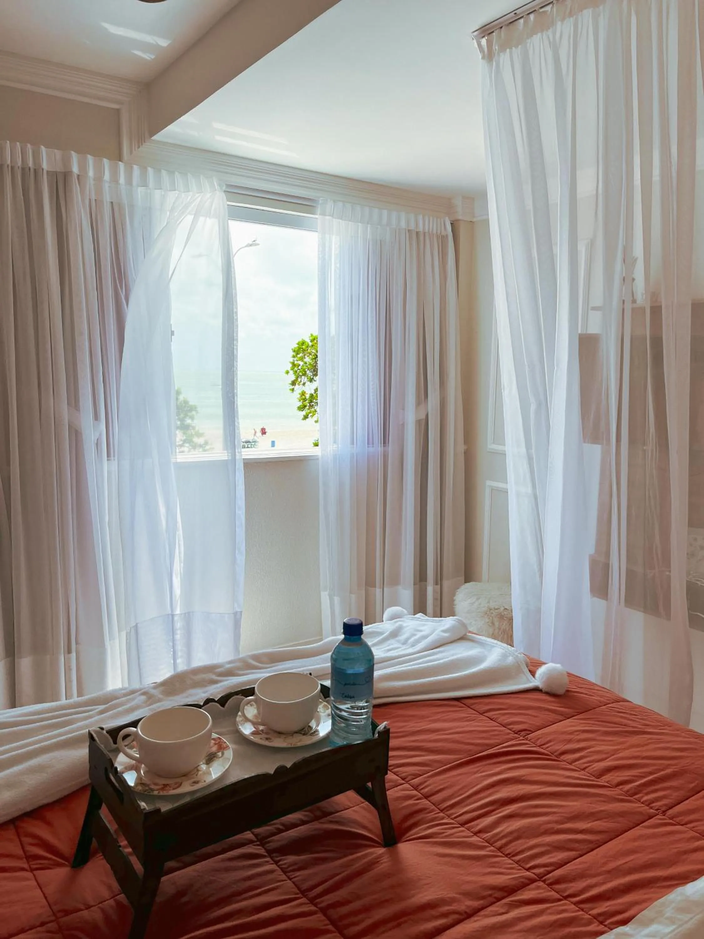 Bed in Pousada Recanto da Família