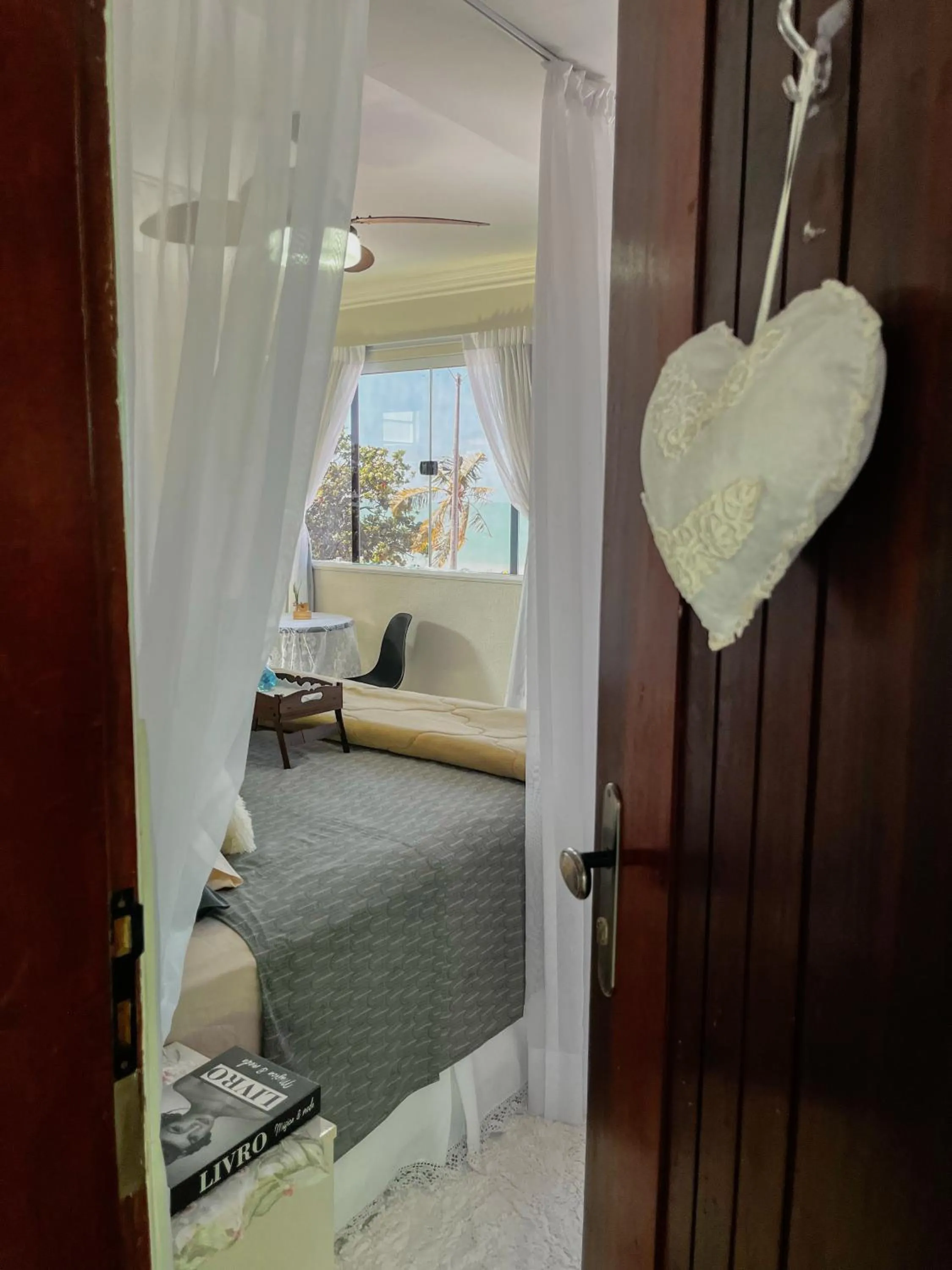 Bed in Pousada Recanto da Família