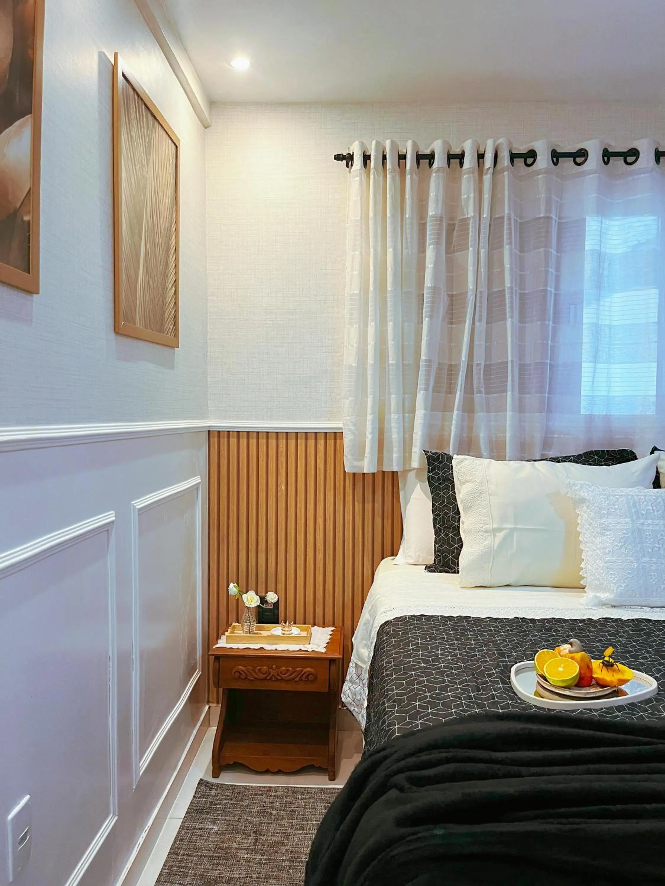 Bed in Pousada Recanto da Família