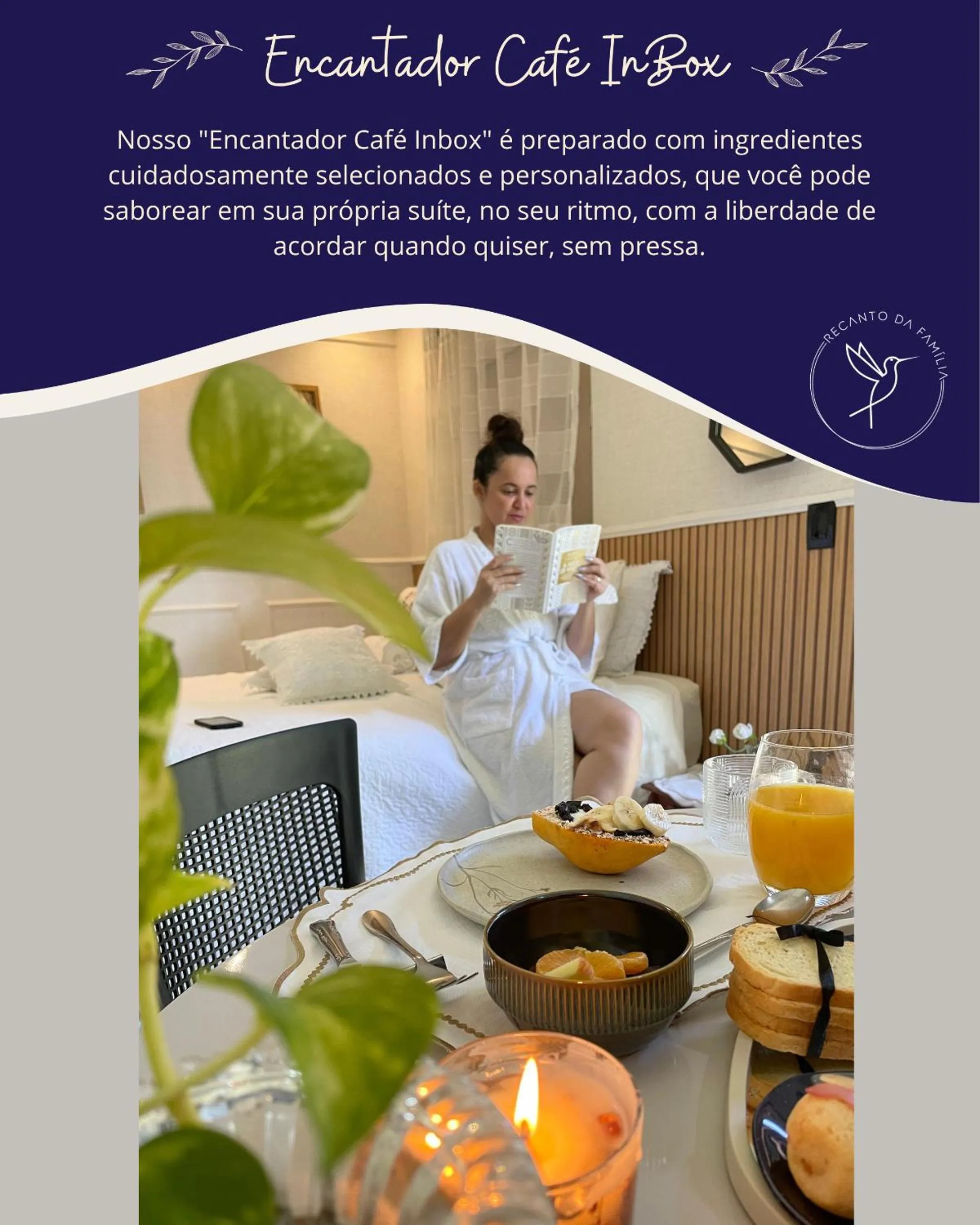 Breakfast in Pousada Recanto da Família