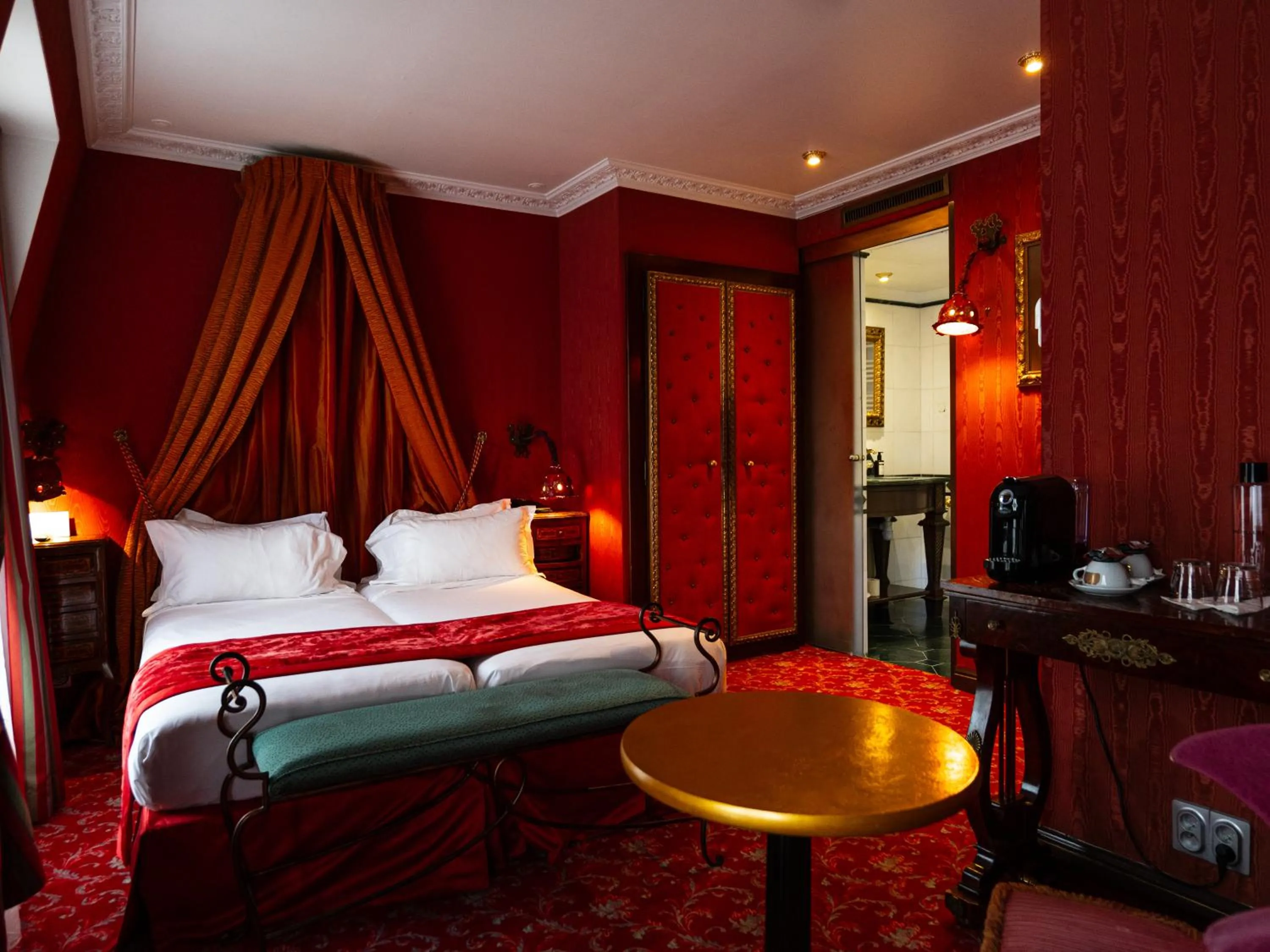 Bedroom, Bed in La Villa Royale