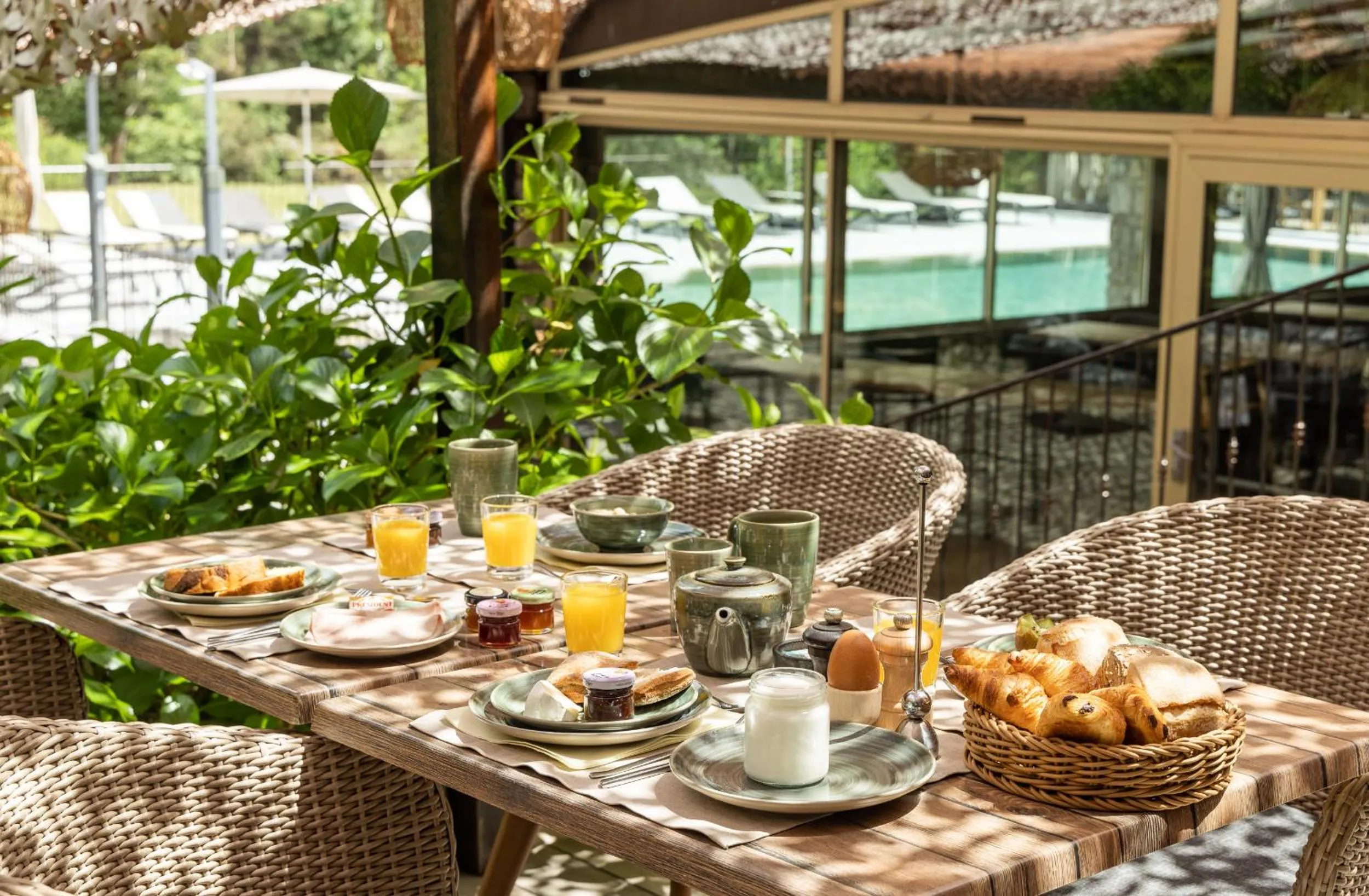 Breakfast in Hôtel de la Restonica