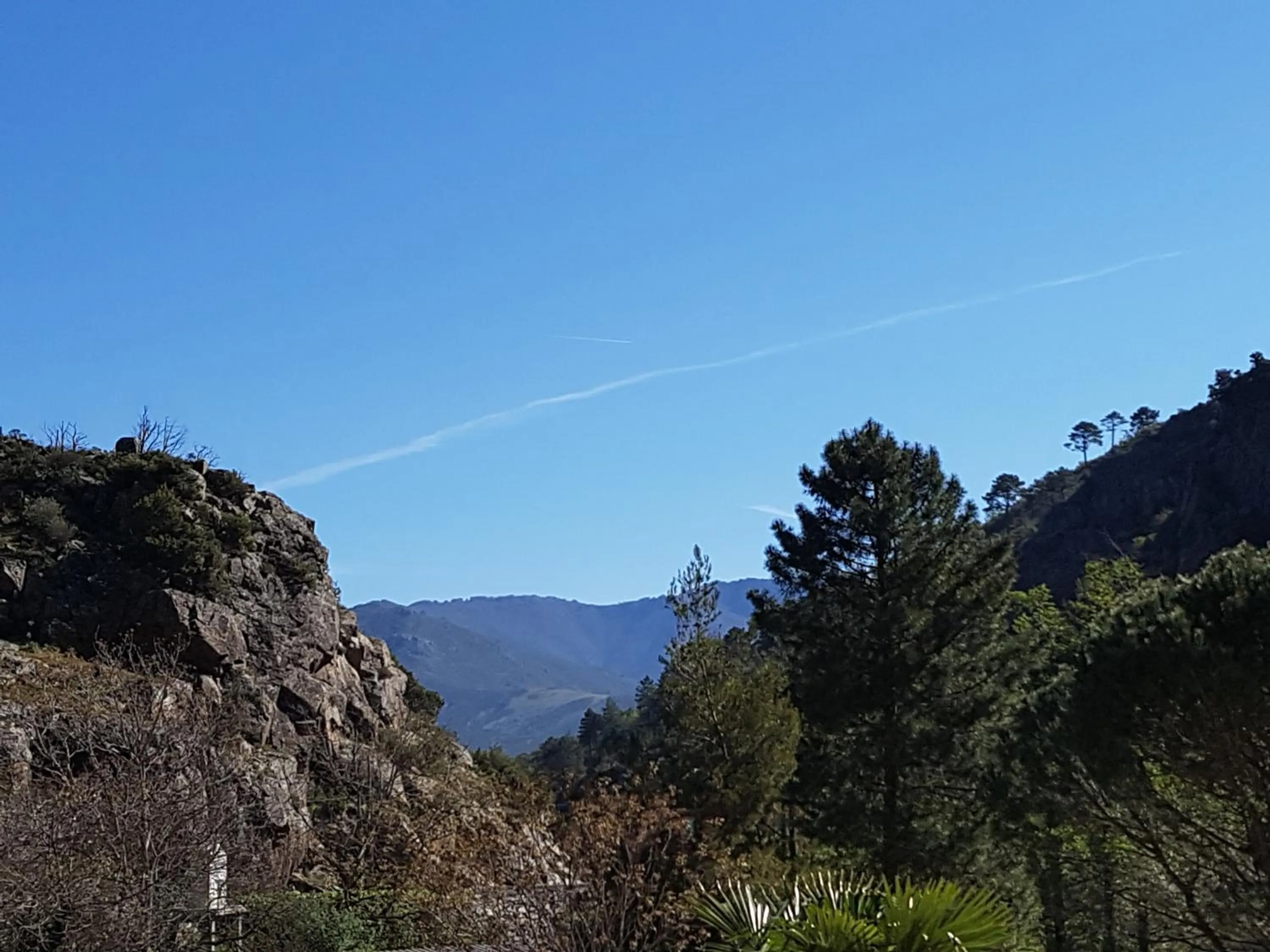 Mountain view in Hôtel de la Restonica