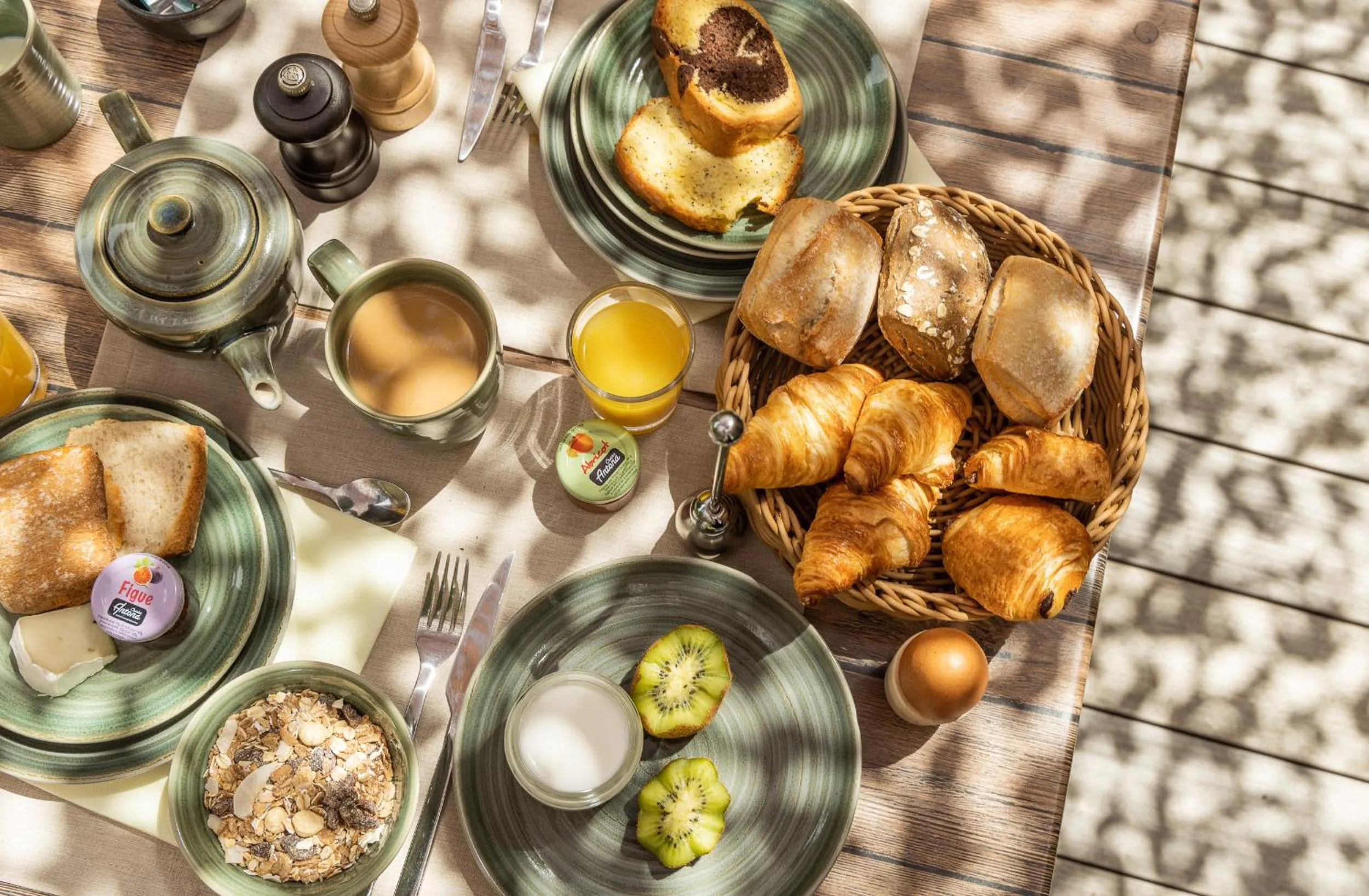 Breakfast in Hôtel de la Restonica