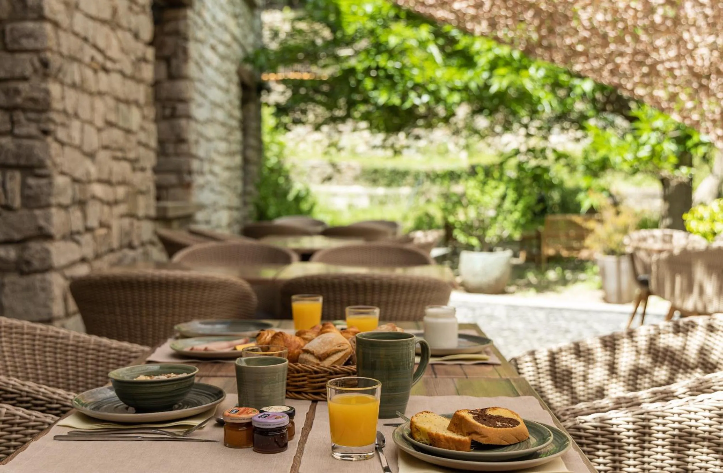 Breakfast in Hôtel de la Restonica