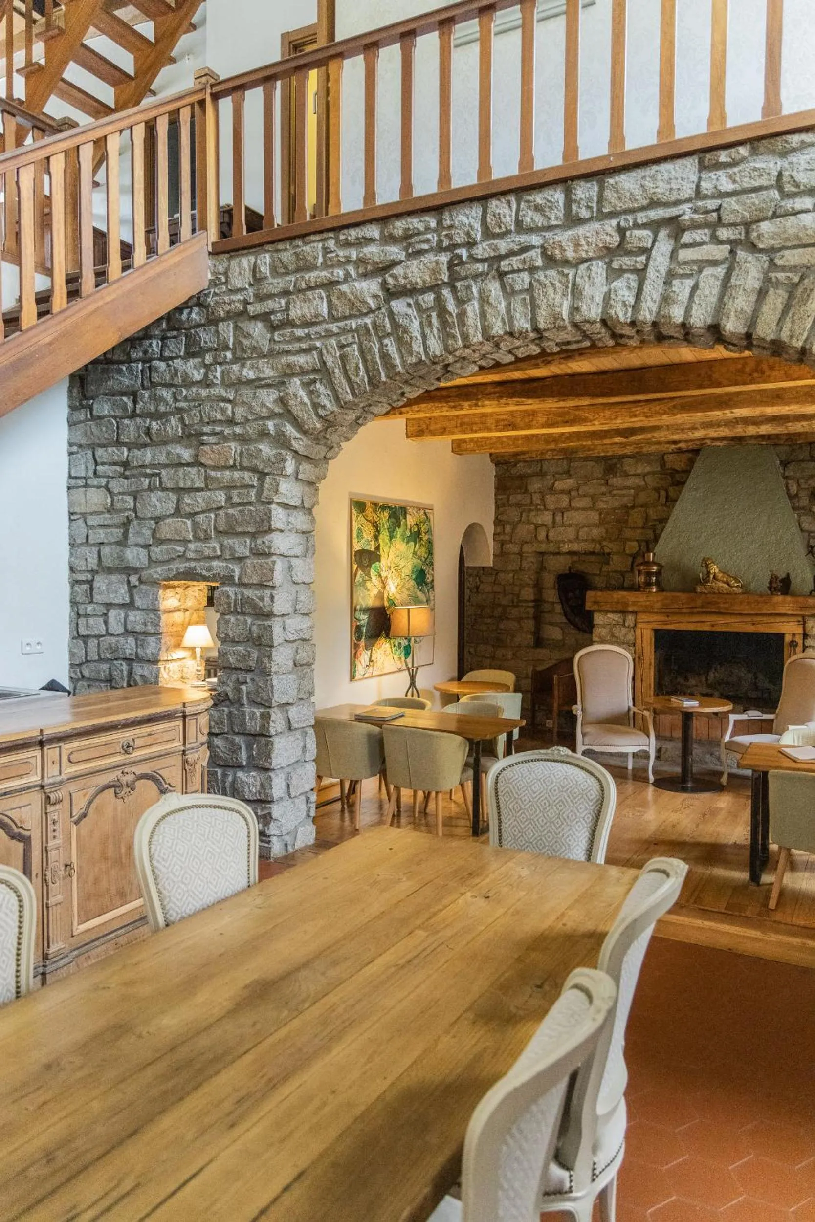 Living room in Hôtel de la Restonica