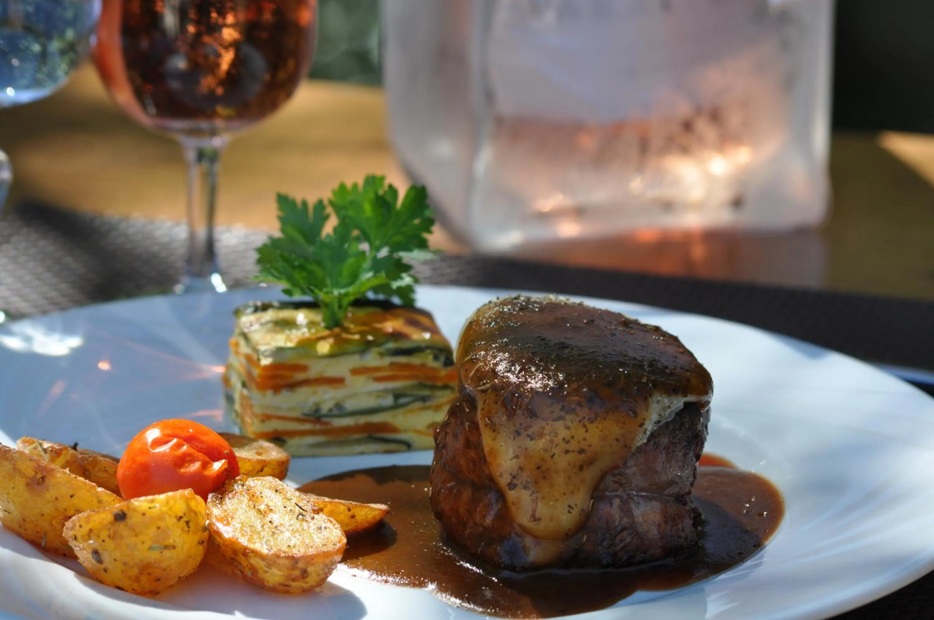 Restaurant/places to eat in Hôtel de la Restonica