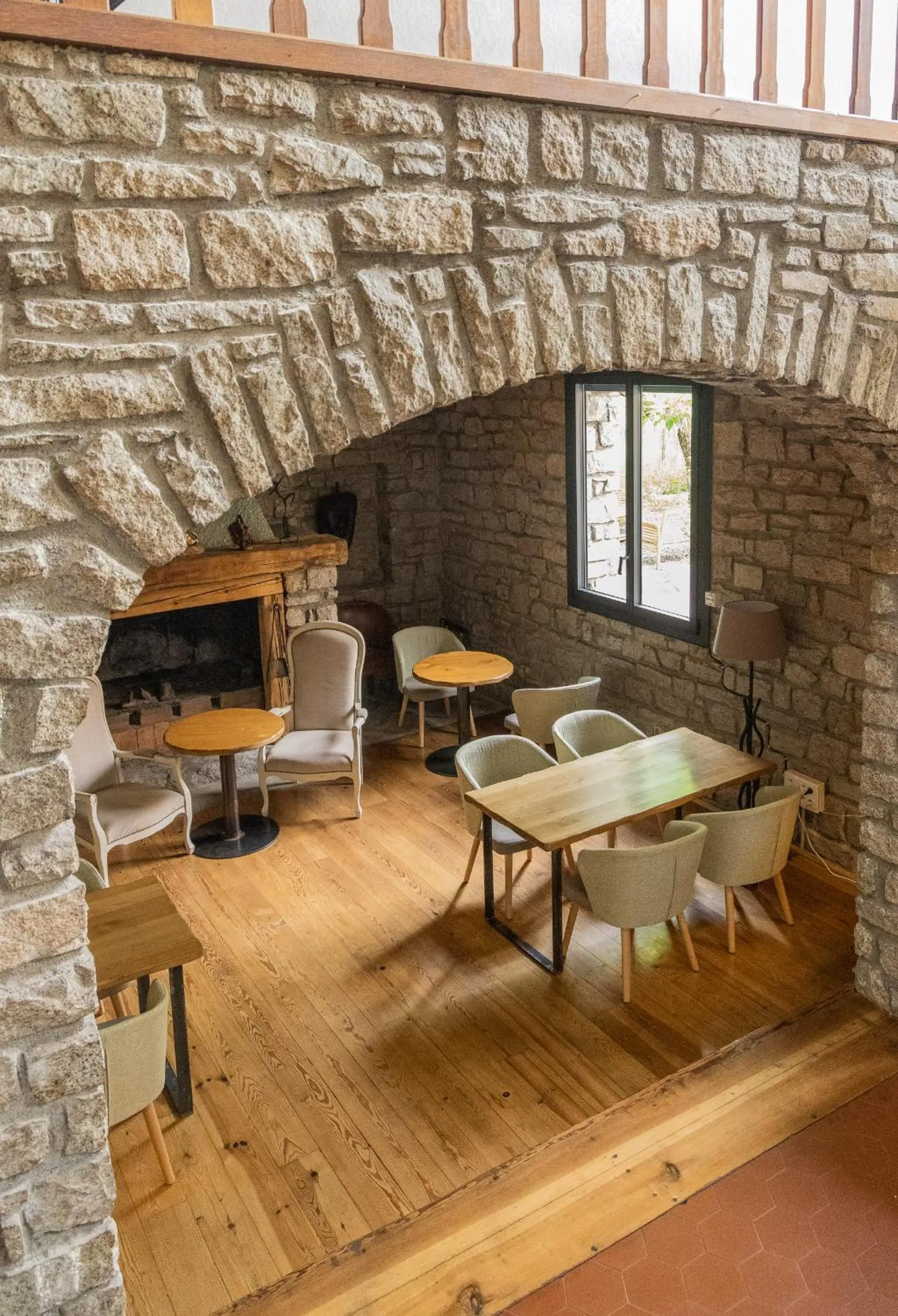 Living room in Hôtel de la Restonica
