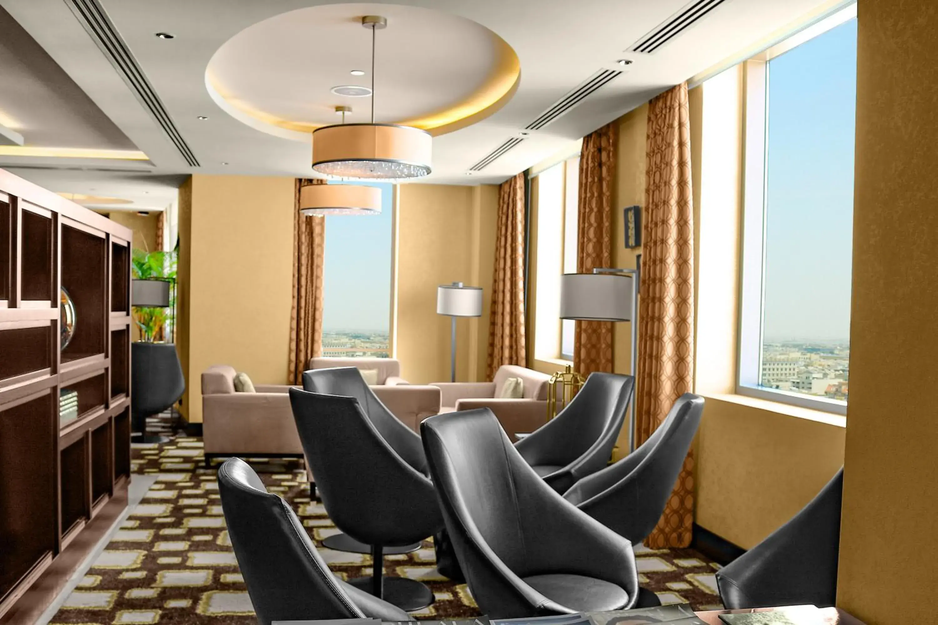 Lounge or bar in Millennium Plaza Doha Lounge or bar in Millennium Plaza Doha