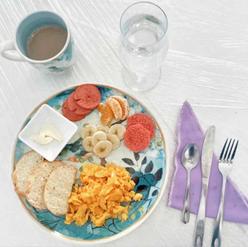 Continental breakfast in Alojamiento Arte y Salud