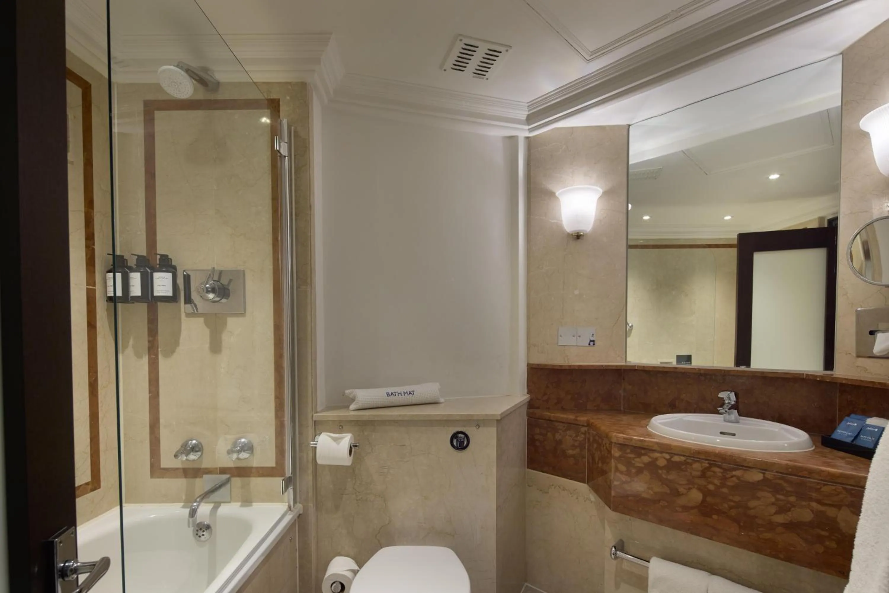 Bathroom in Radisson Blu Hotel, London Leicester Square