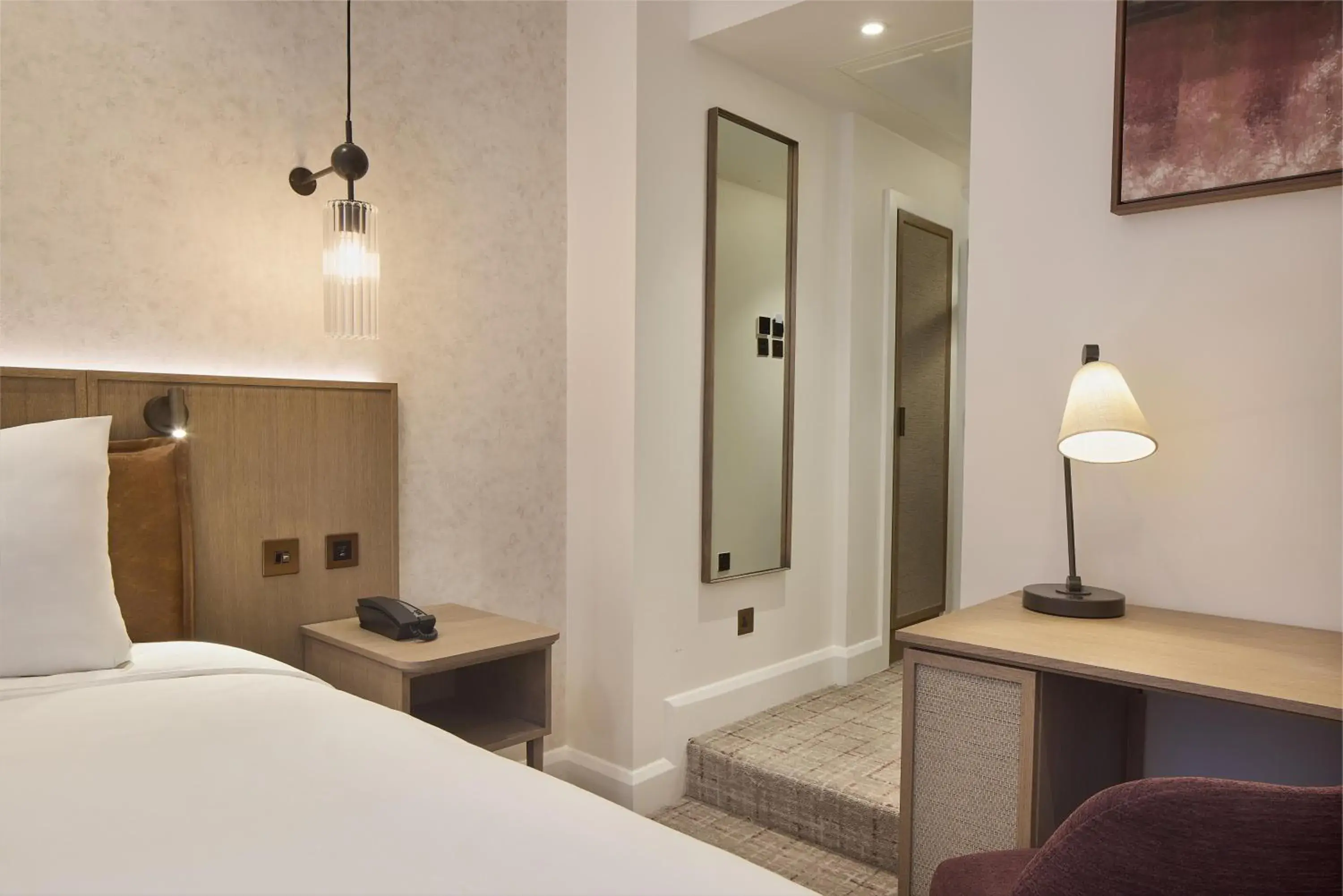 Bedroom, Bed in Radisson Blu Hotel, London Euston Square Bedroom, Bed in Radisson Blu Hotel, London Euston Square