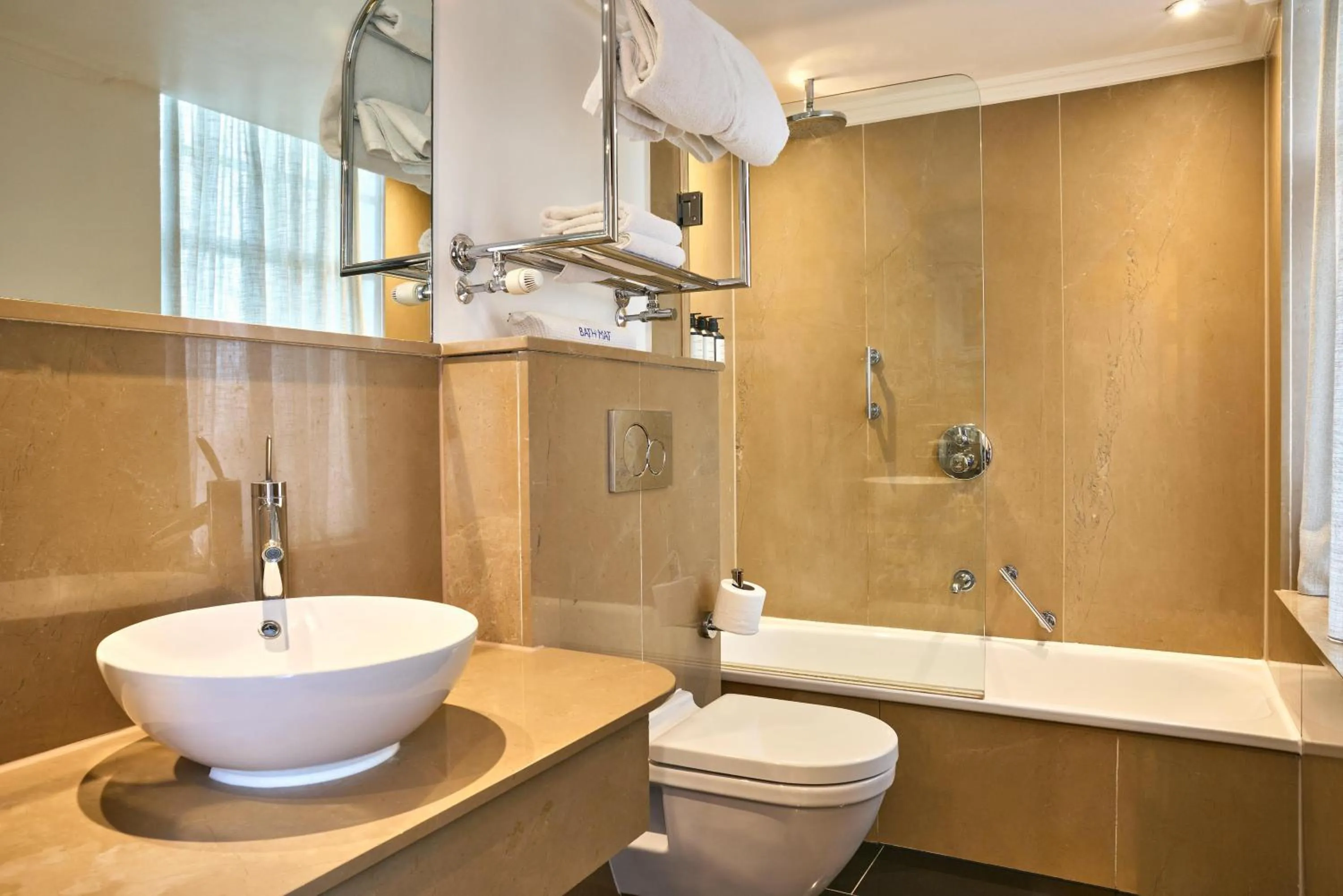 Bathroom in Radisson Blu Hotel, London Bloomsbury