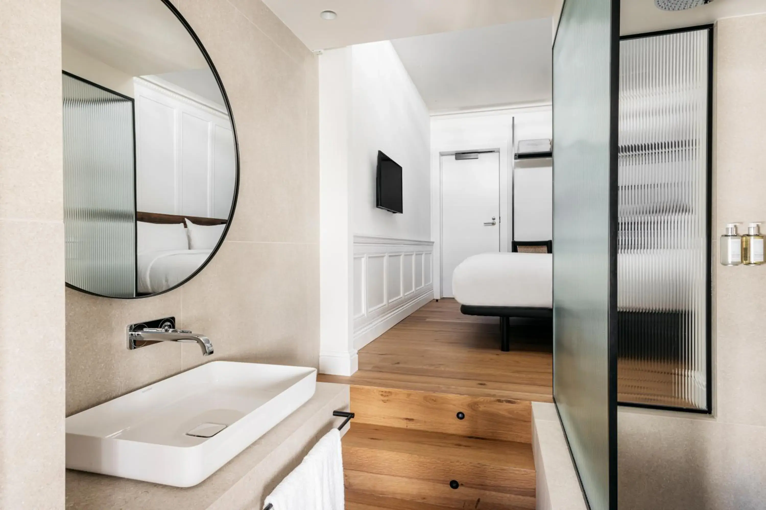 Bathroom in The Caesar Hotel Bathroom in The Caesar Hotel