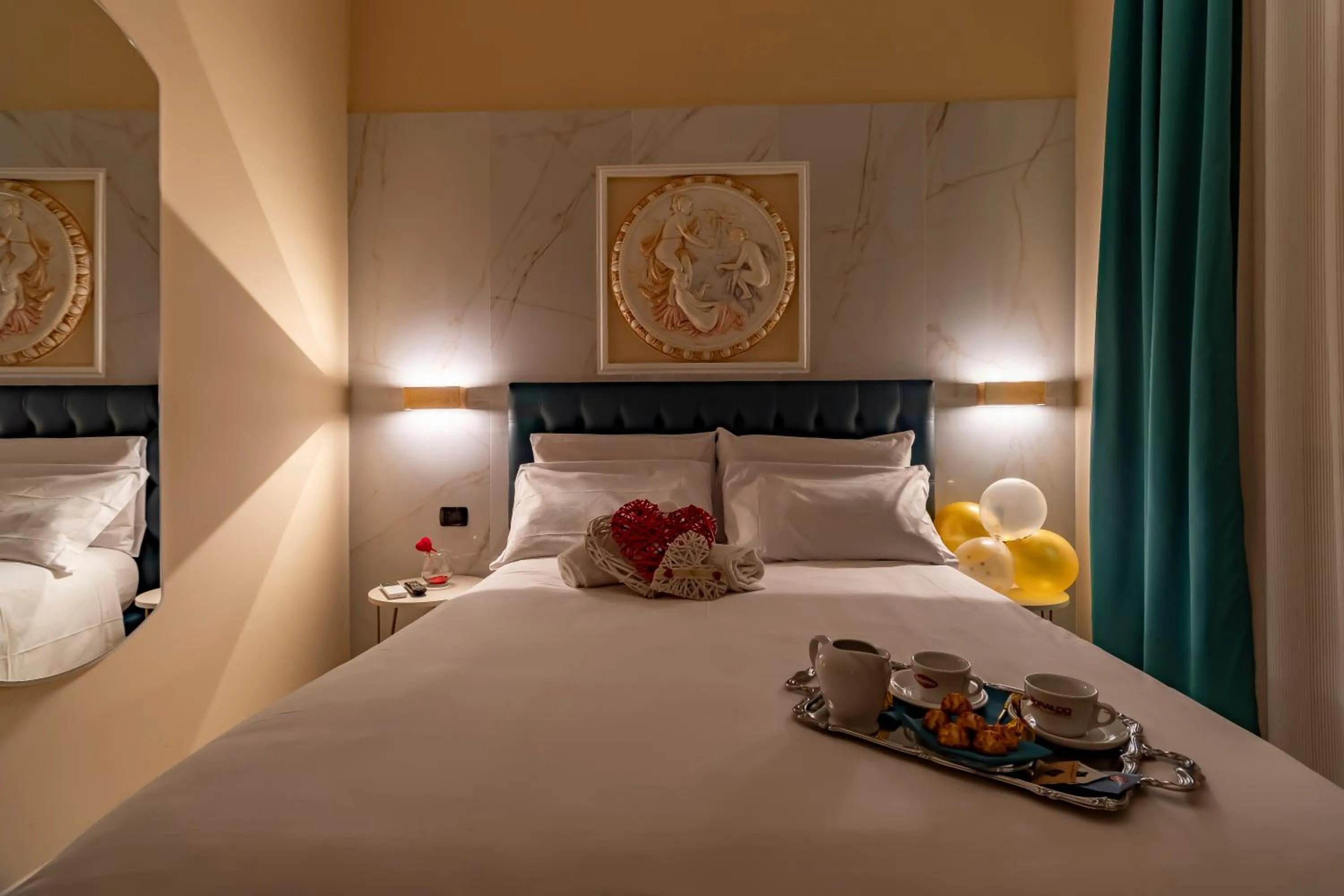 Bed in Hotel Suite Caesar