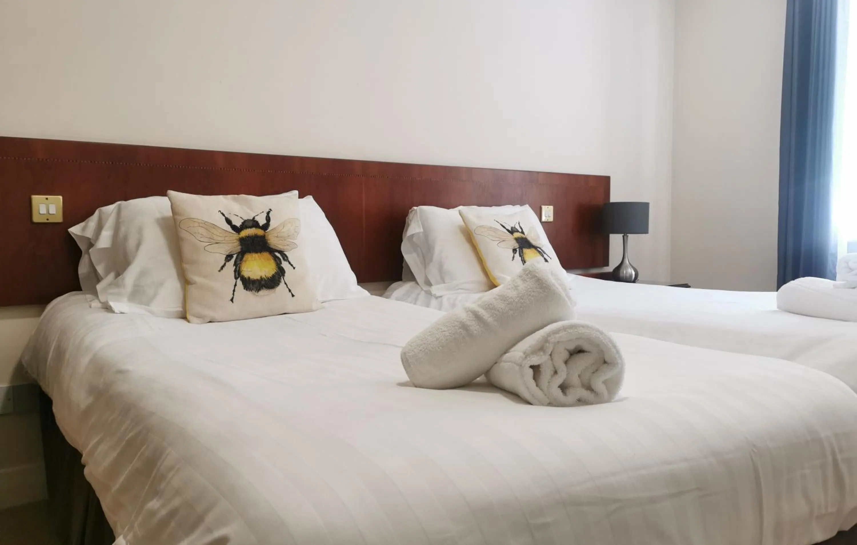 Bed in Three Rivers Hotel