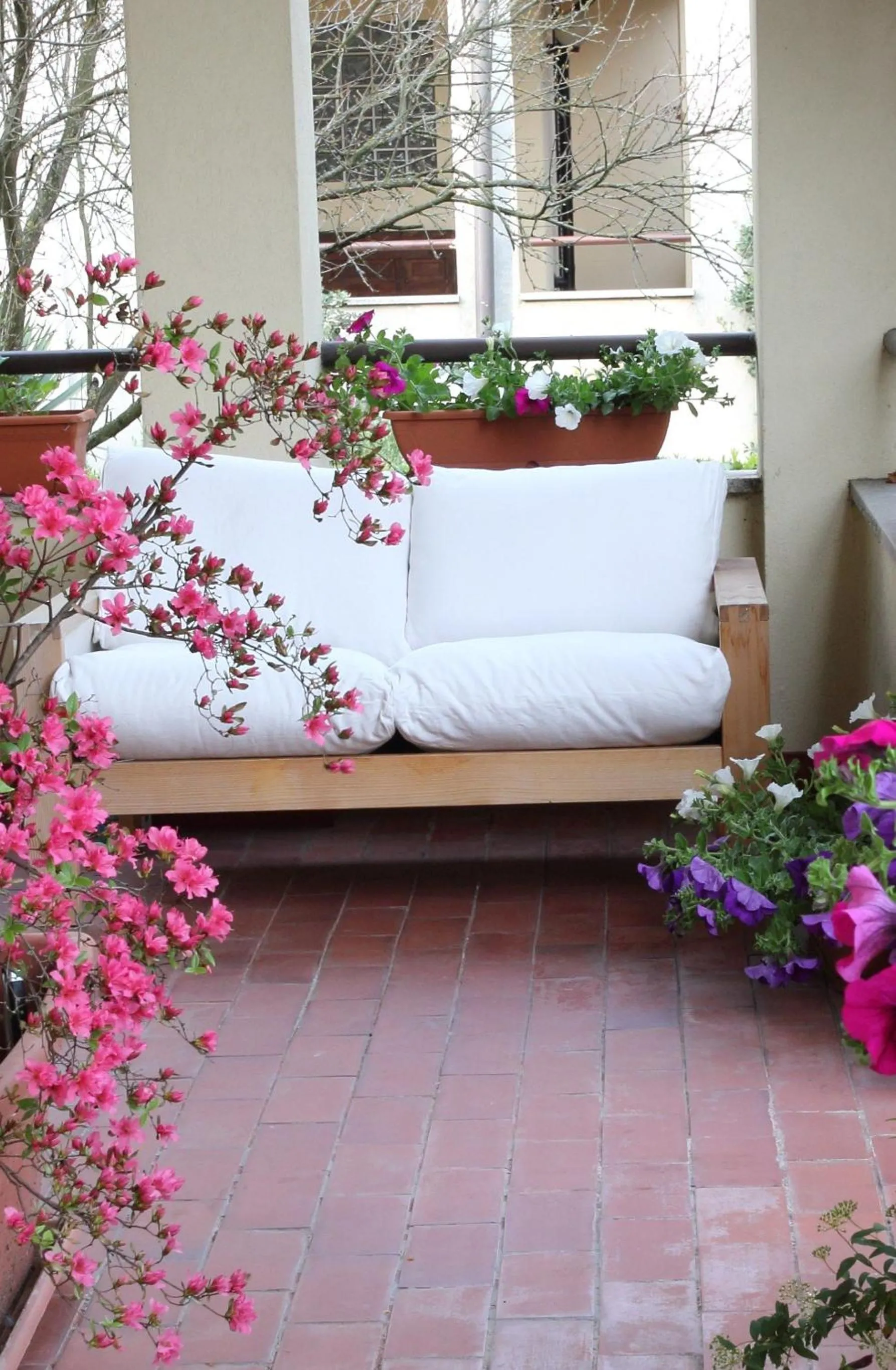 Balcony/Terrace in B&B Il Glicine di Basiglio