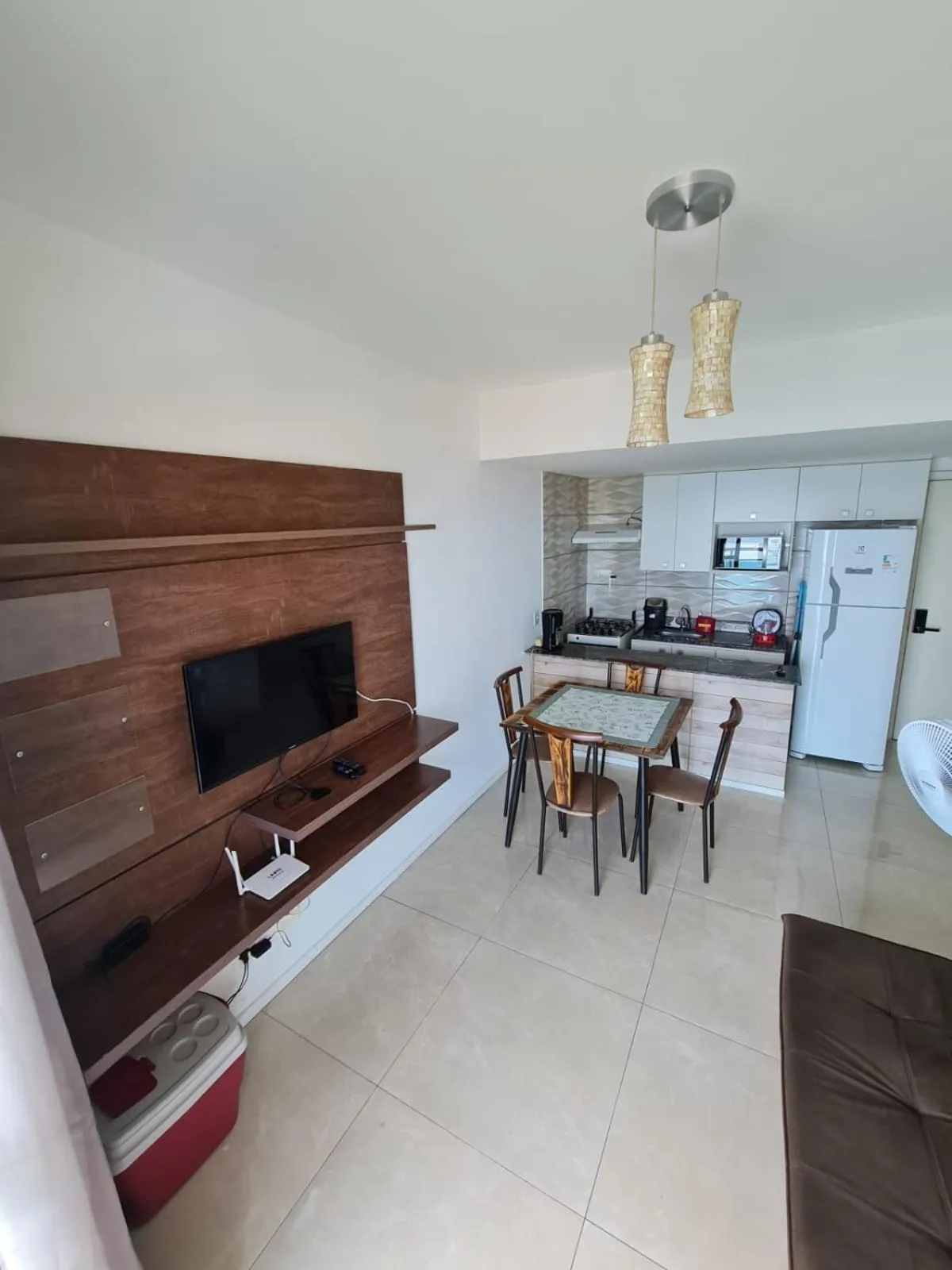 Kitchen or kitchenette in Porto Real Suites Mangaratiba