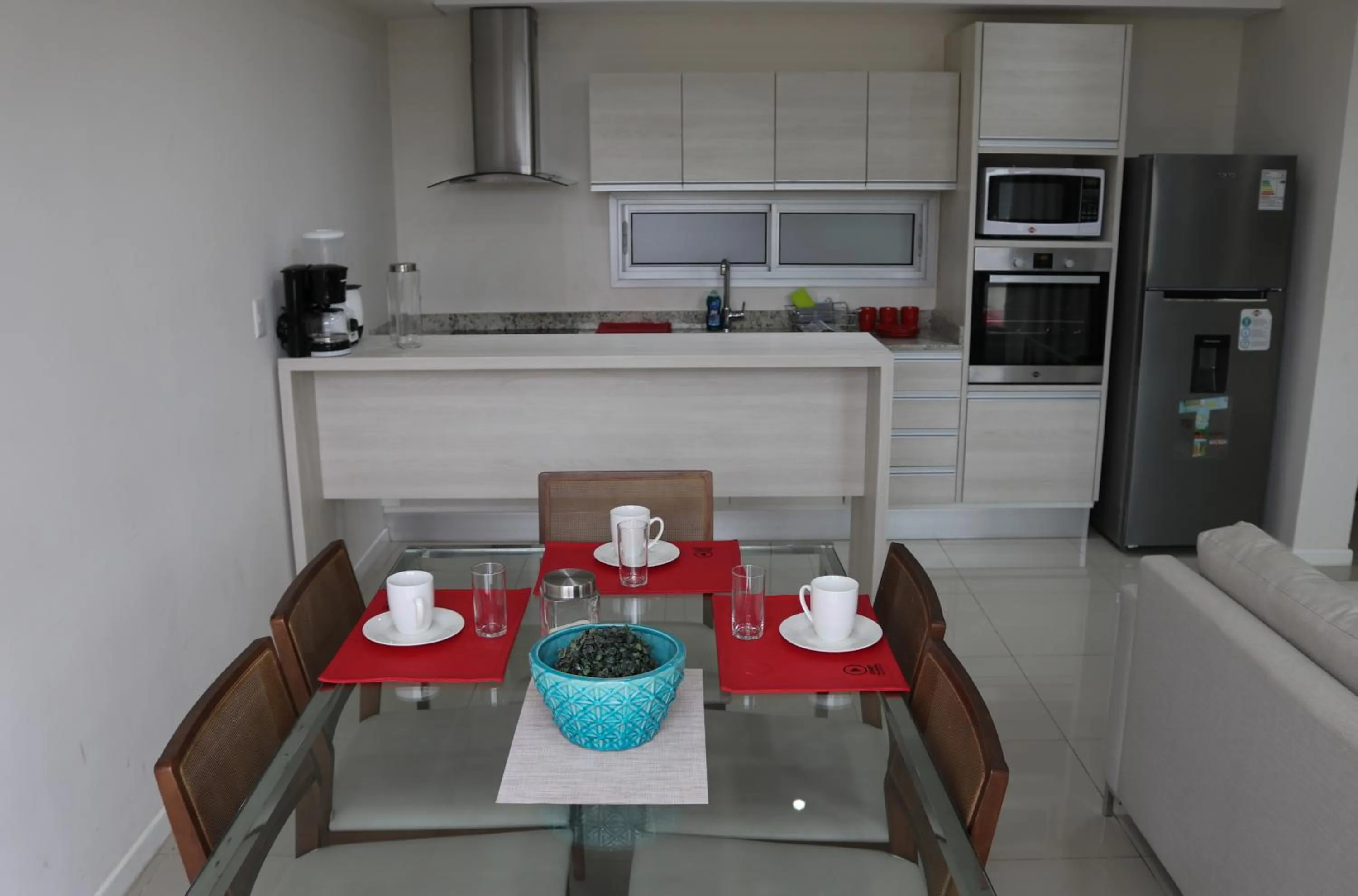 Coffee/tea facilities in START Villa Morra Rent Apartments