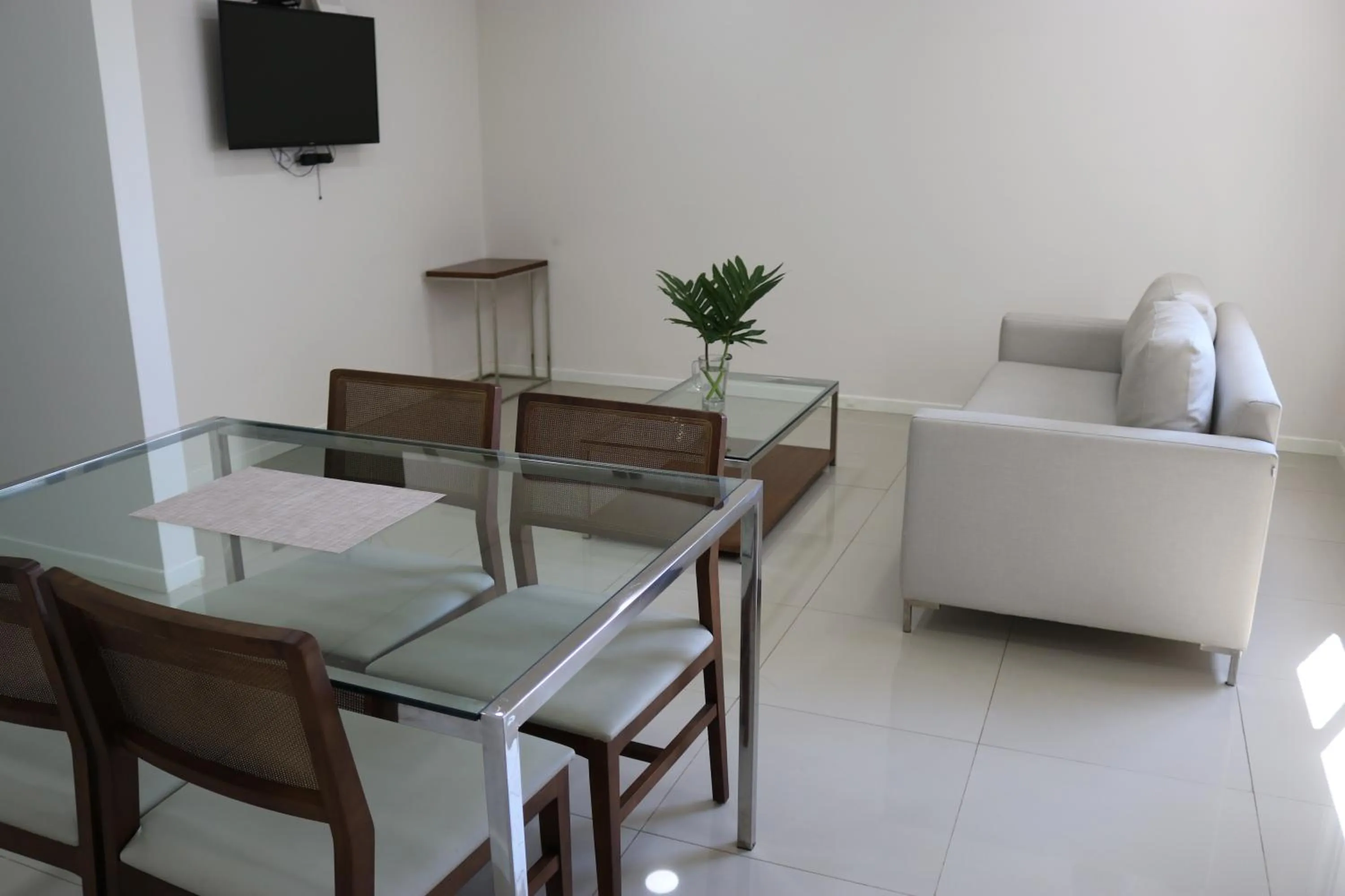 Living room in START Villa Morra Rent Apartments