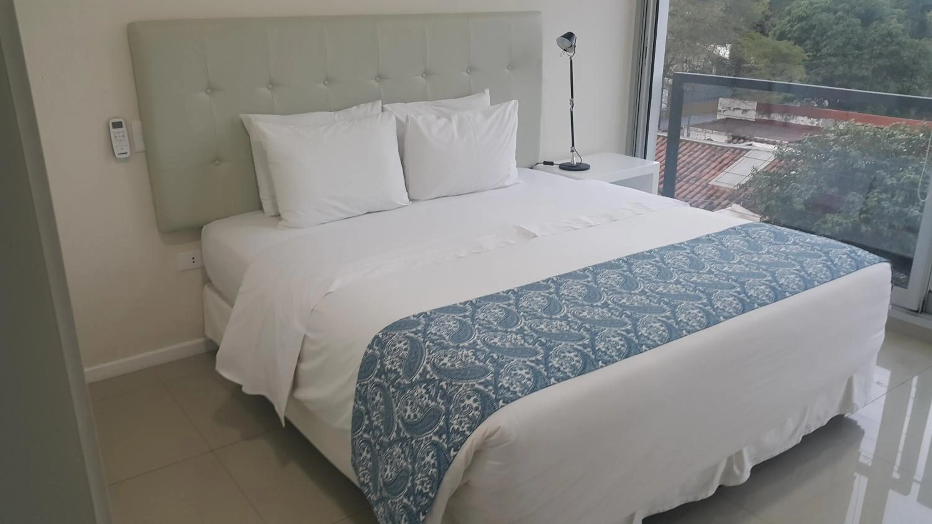 Bed in START Villa Morra Rent Apartments