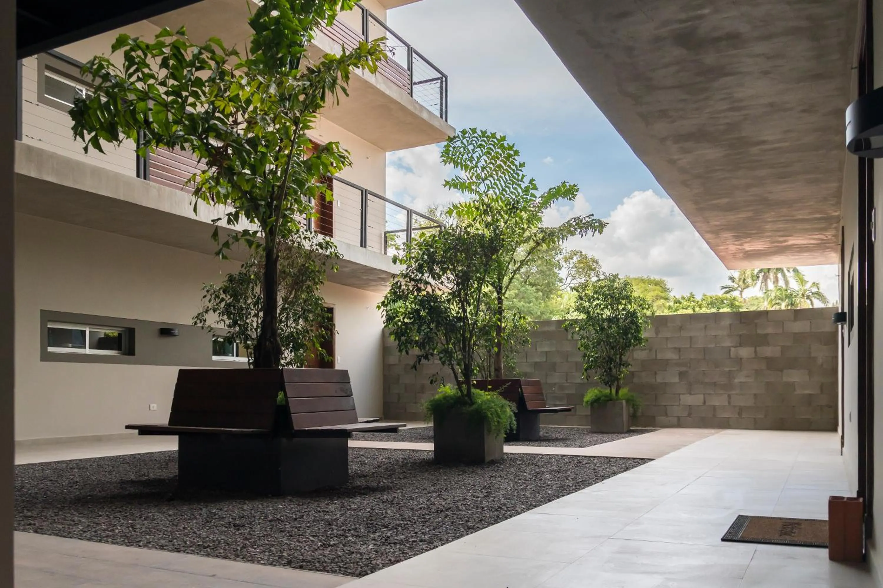 Patio in START Villa Morra Rent Apartments
