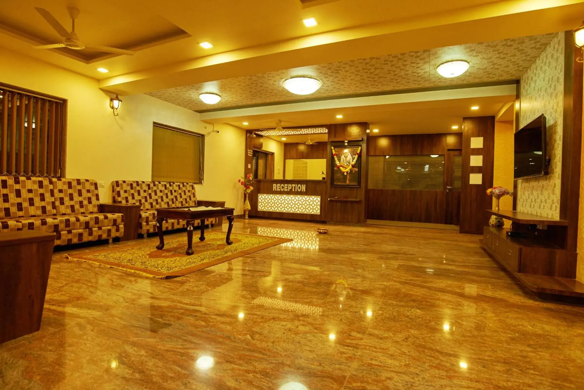 Lobby or reception in Hotel Pride Inn Shirdi Lobby or reception in Hotel Pride Inn Shirdi