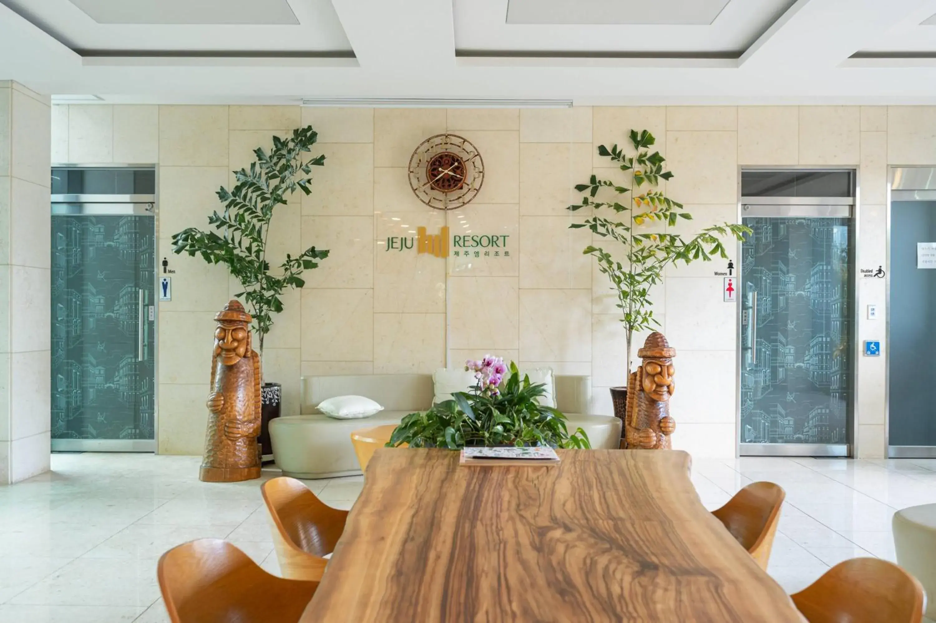Lobby or reception in Jeju M Resort Lobby or reception in Jeju M Resort