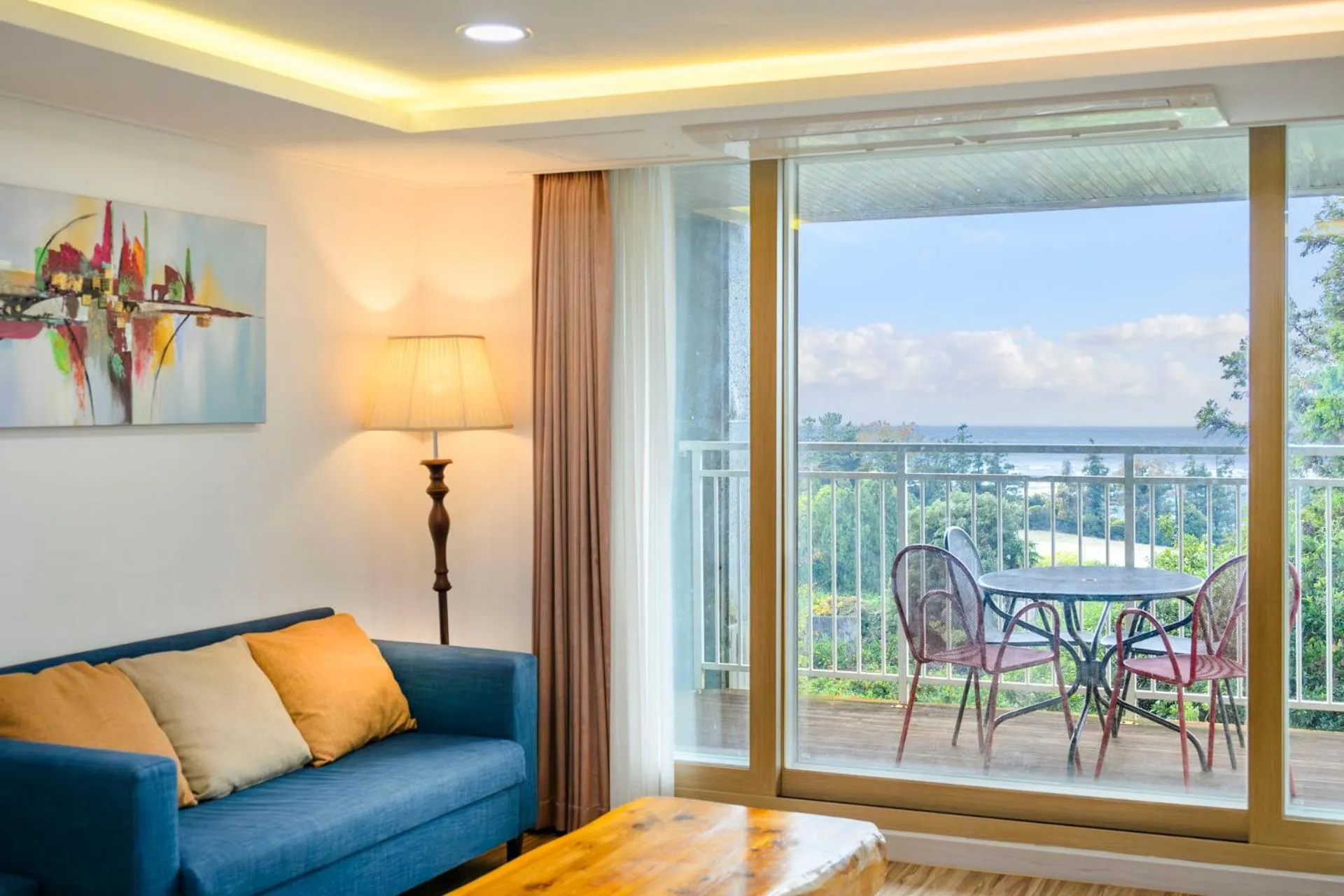 Balcony/Terrace in Jeju M Resort