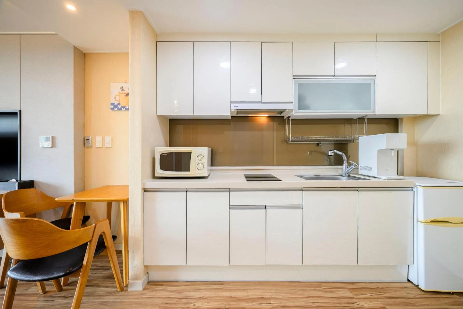 Kitchen or kitchenette in Jeju M Resort