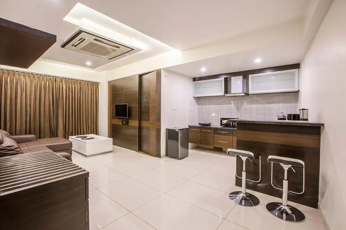 Living room in Prominent Corporate Residency Living room in Prominent Corporate Residency