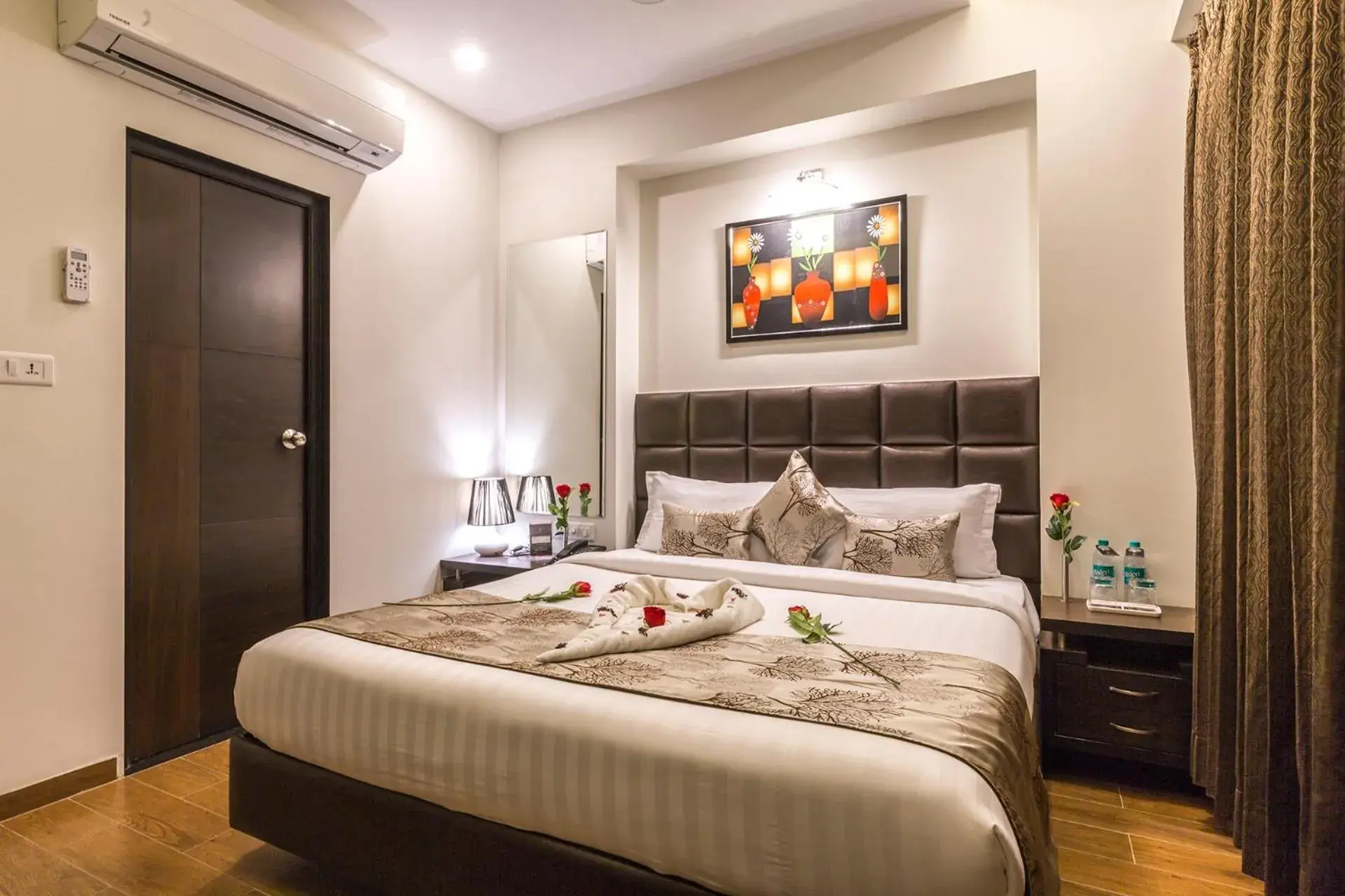 Bedroom, Bed in Prominent Corporate Residency Bedroom, Bed in Prominent Corporate Residency