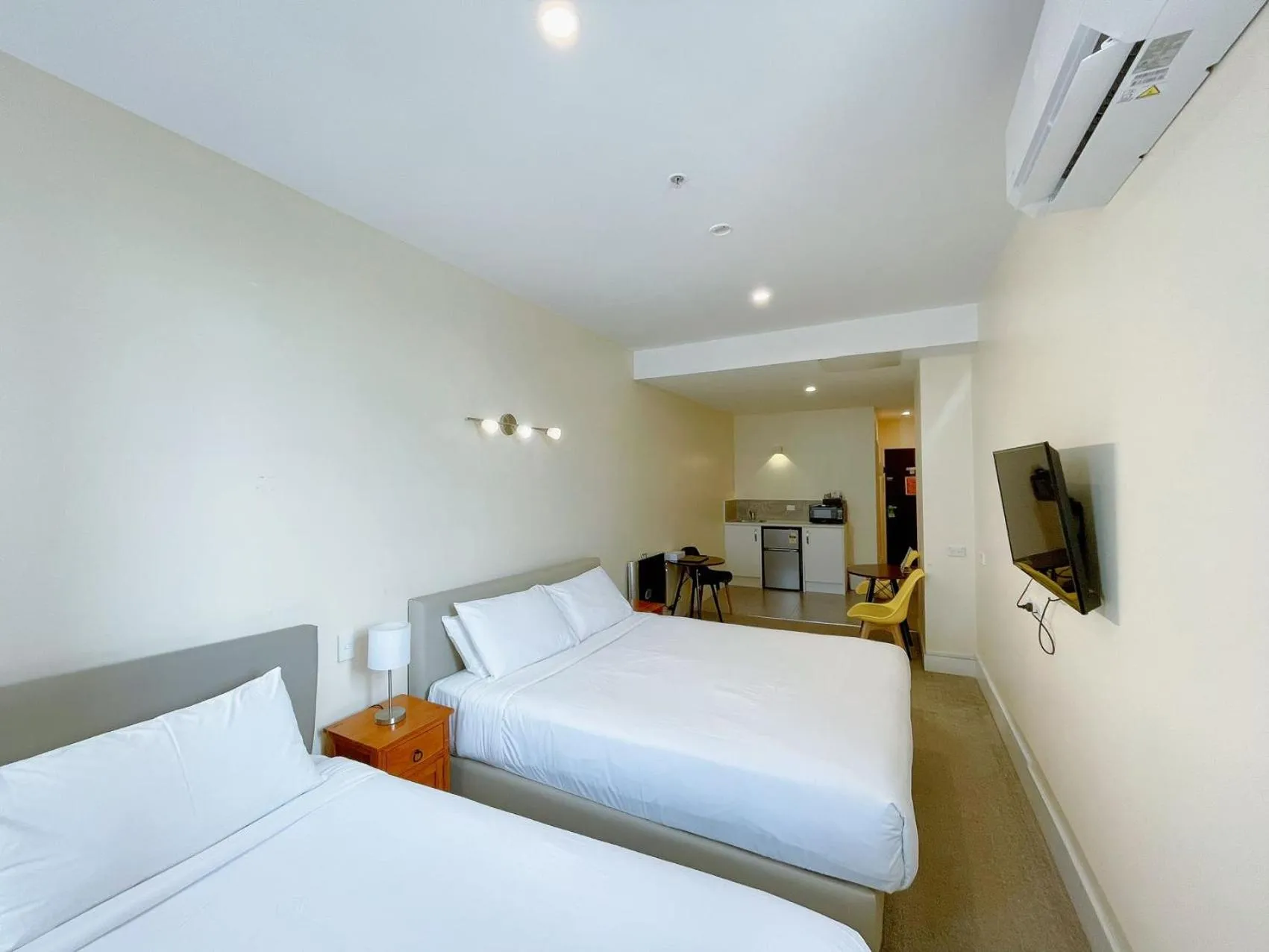 Bed in Grand Central Serviced Apartments