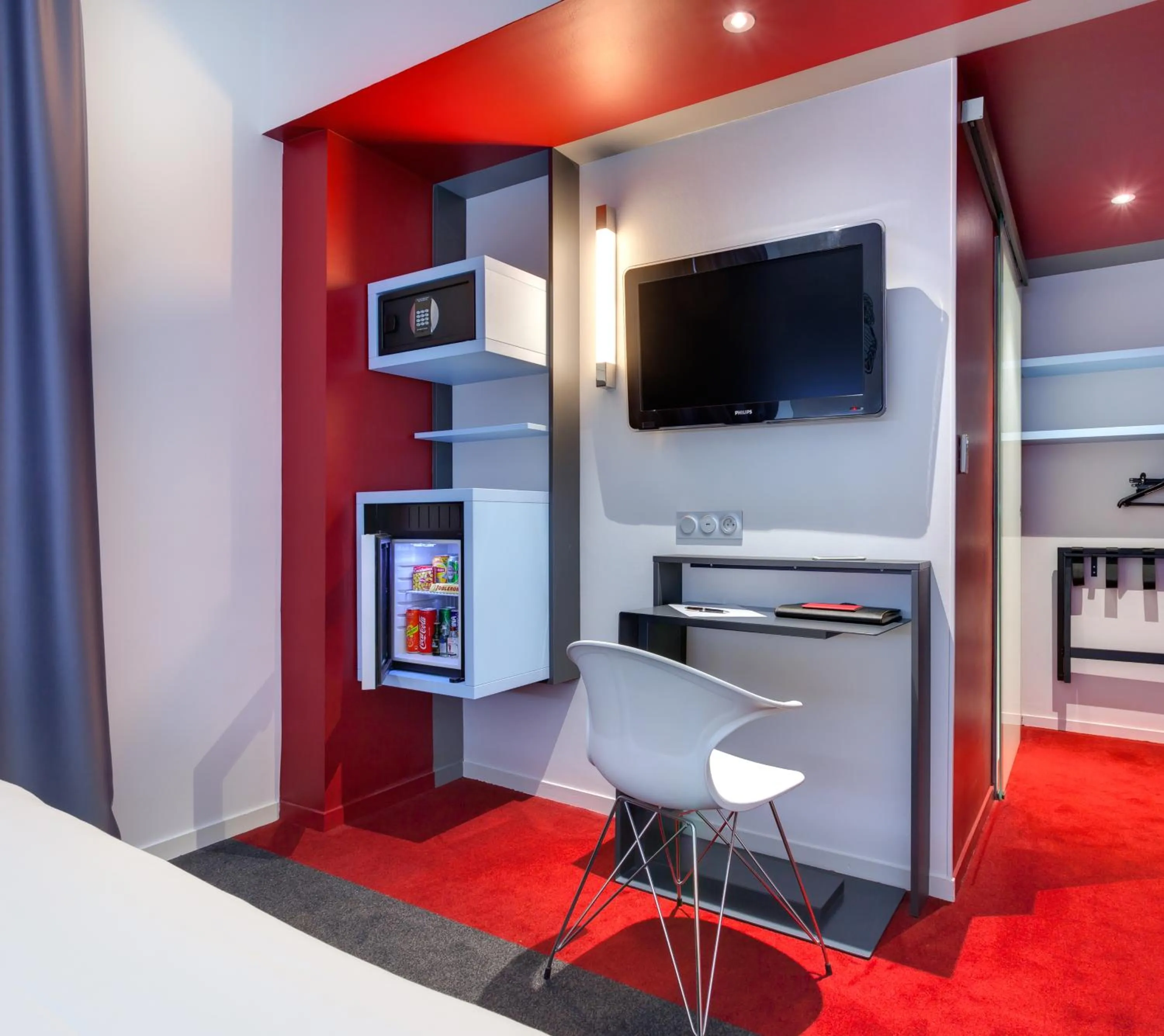 TV and multimedia, Bed in ibis Styles Nantes Centre Gare