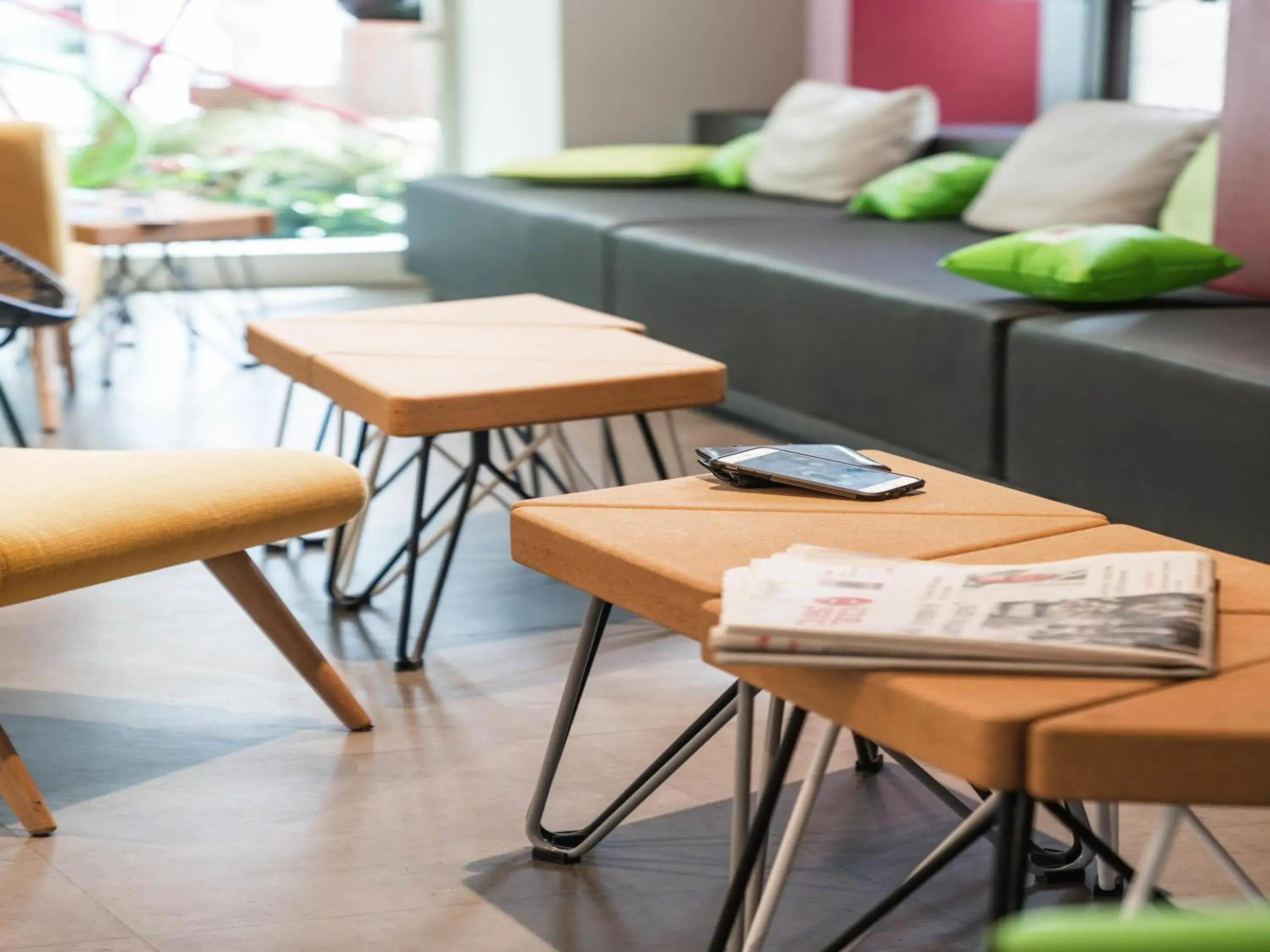Lounge or bar in ibis Styles Nantes Centre Gare Lounge or bar in ibis Styles Nantes Centre Gare