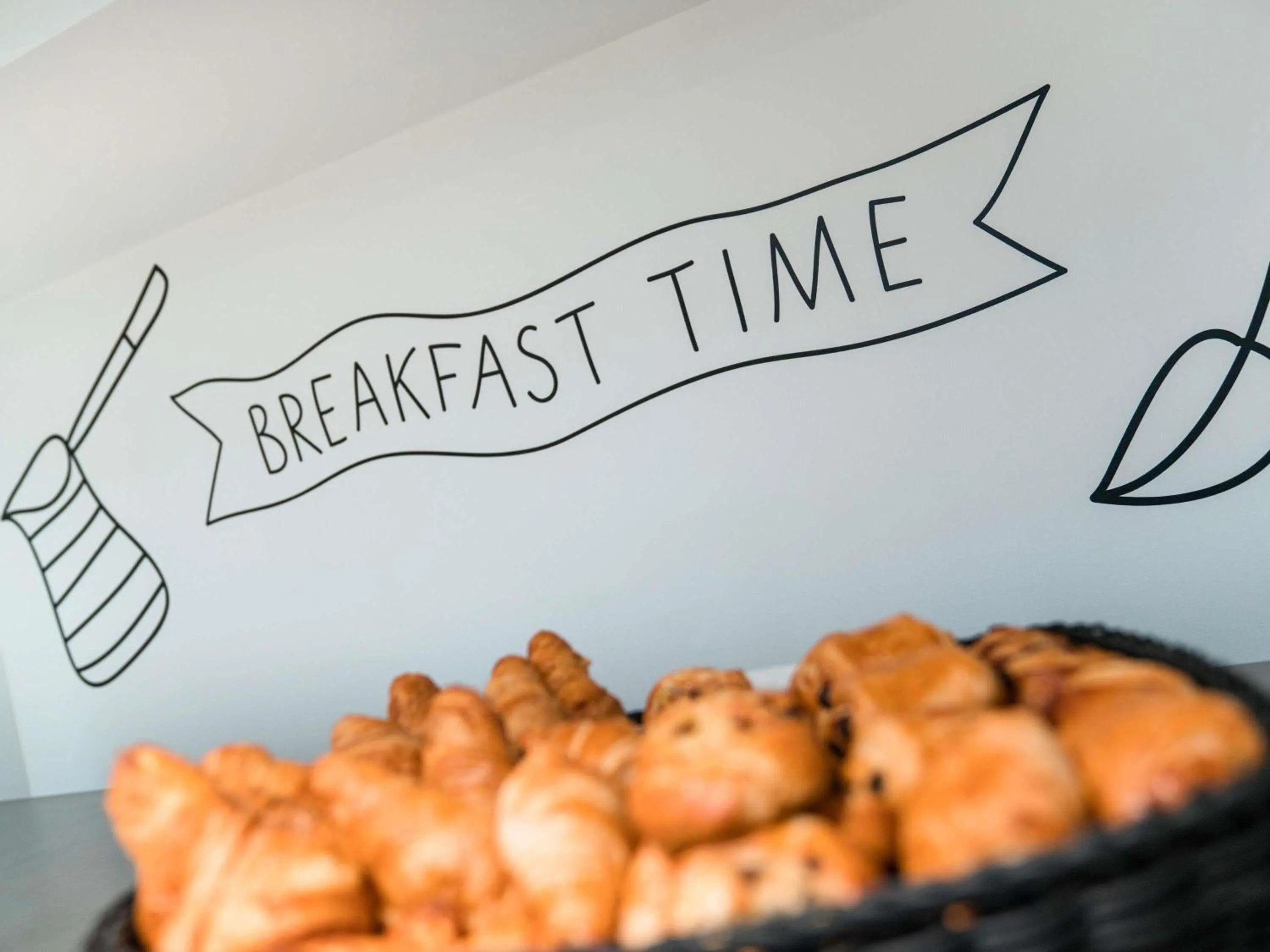 Breakfast in ibis Styles Nantes Centre Gare