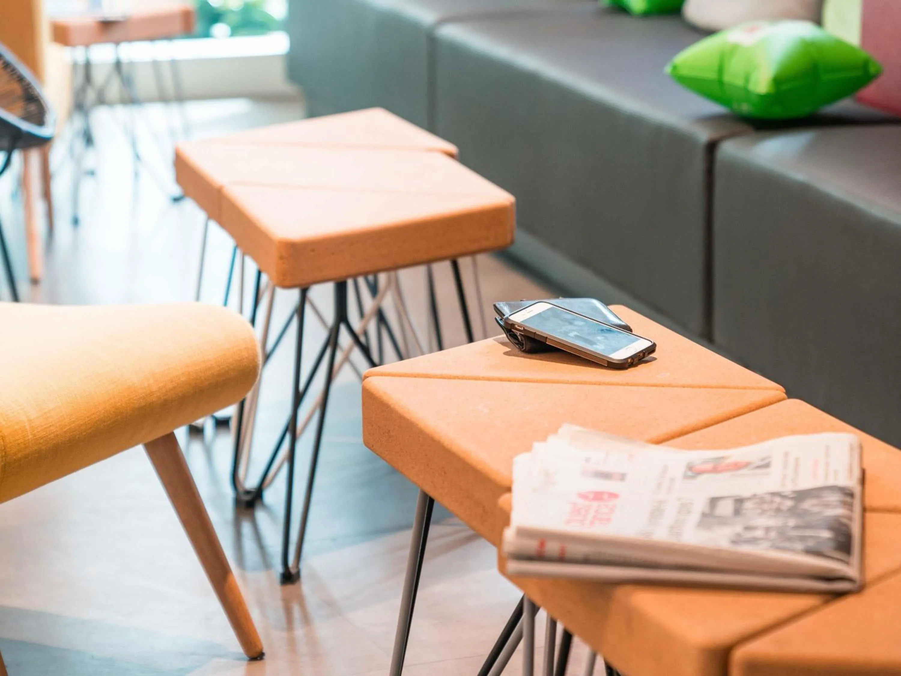 Lounge or bar in ibis Styles Nantes Centre Gare