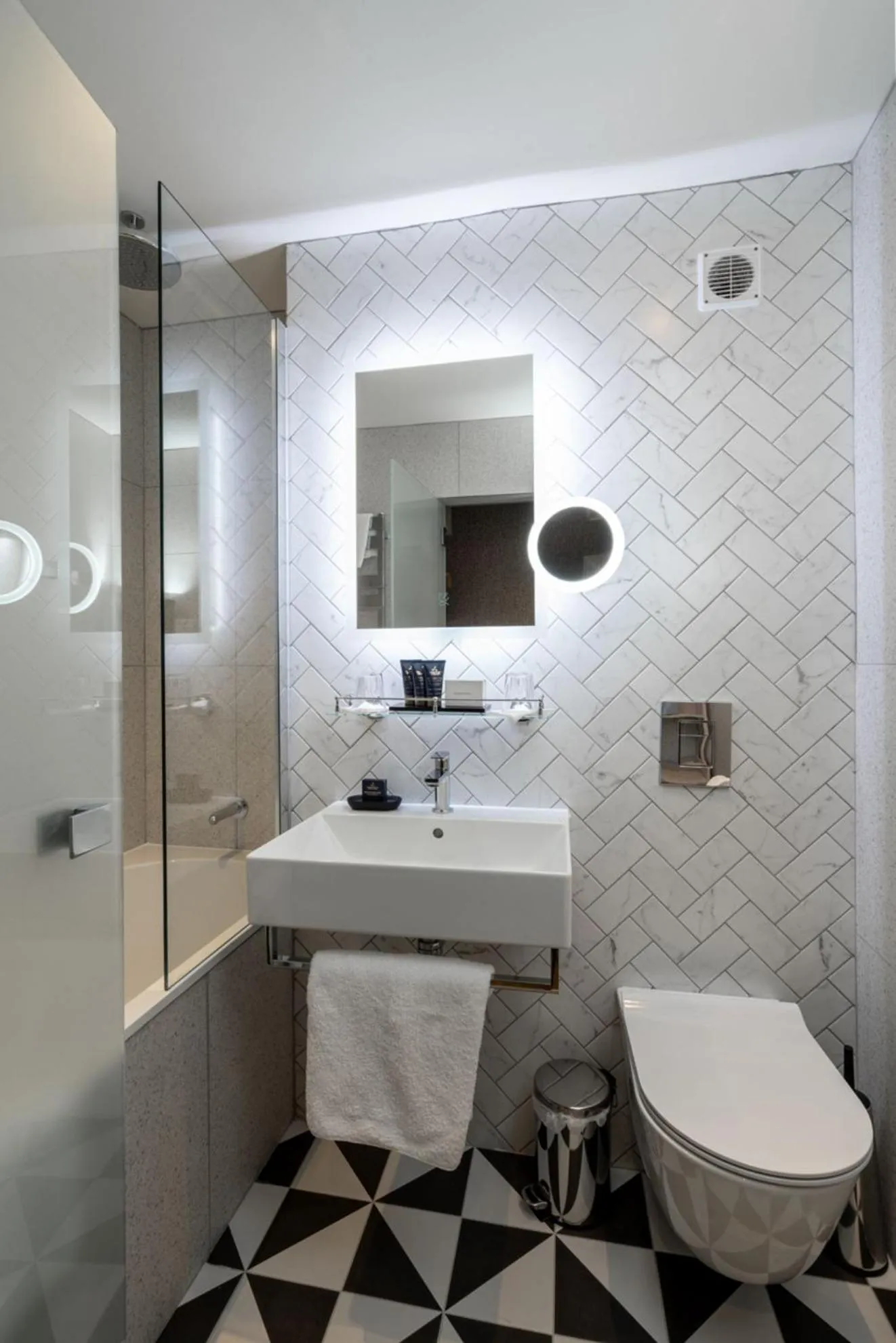 Bathroom in Grosvenor Pulford Hotel & Spa