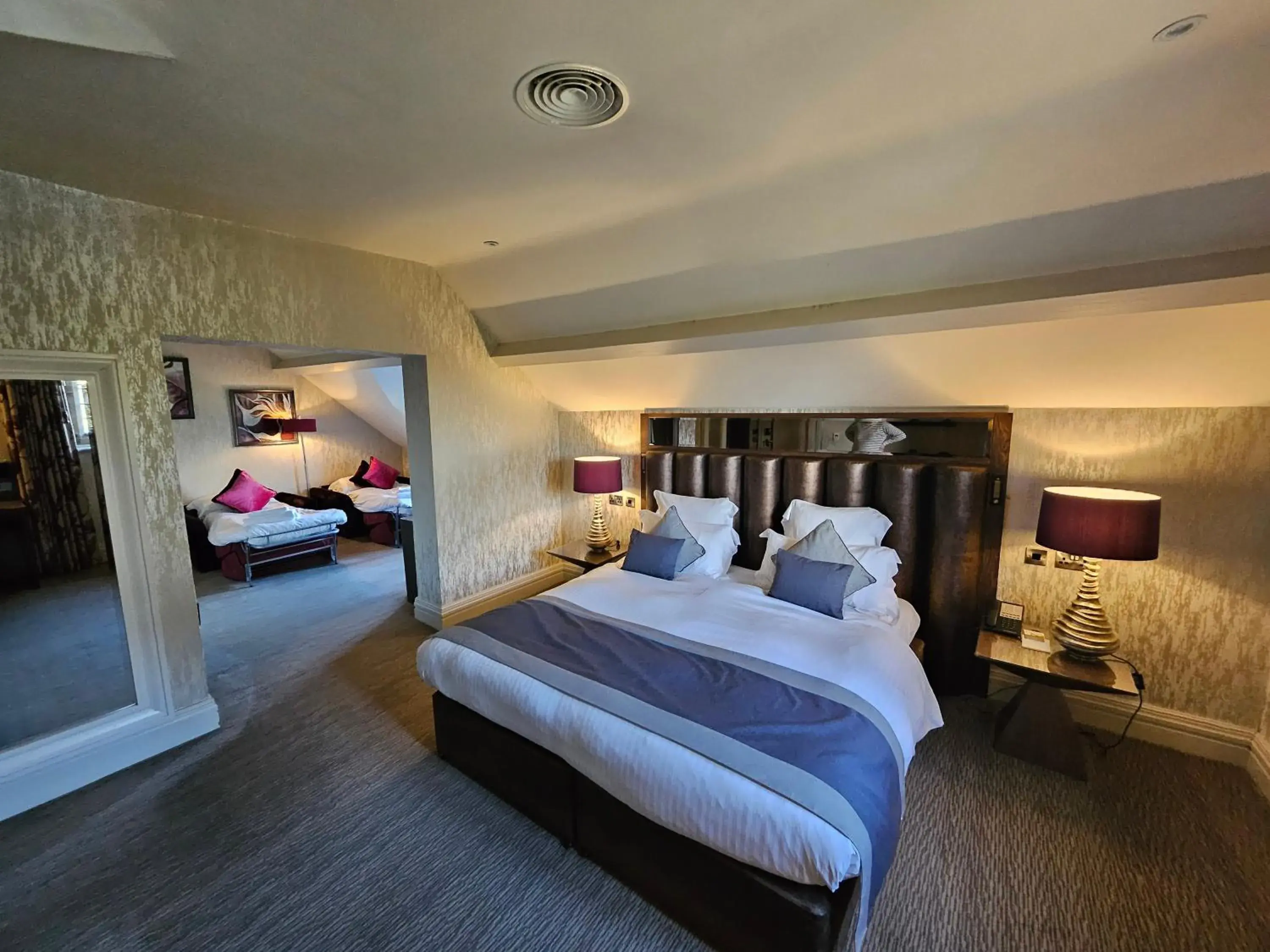 Family Room (2 Adults + 2 Children) - single occupancy in Grosvenor Pulford Hotel & Spa Family Room (2 Adults + 2 Children) - single occupancy in Grosvenor Pulford Hotel & Spa