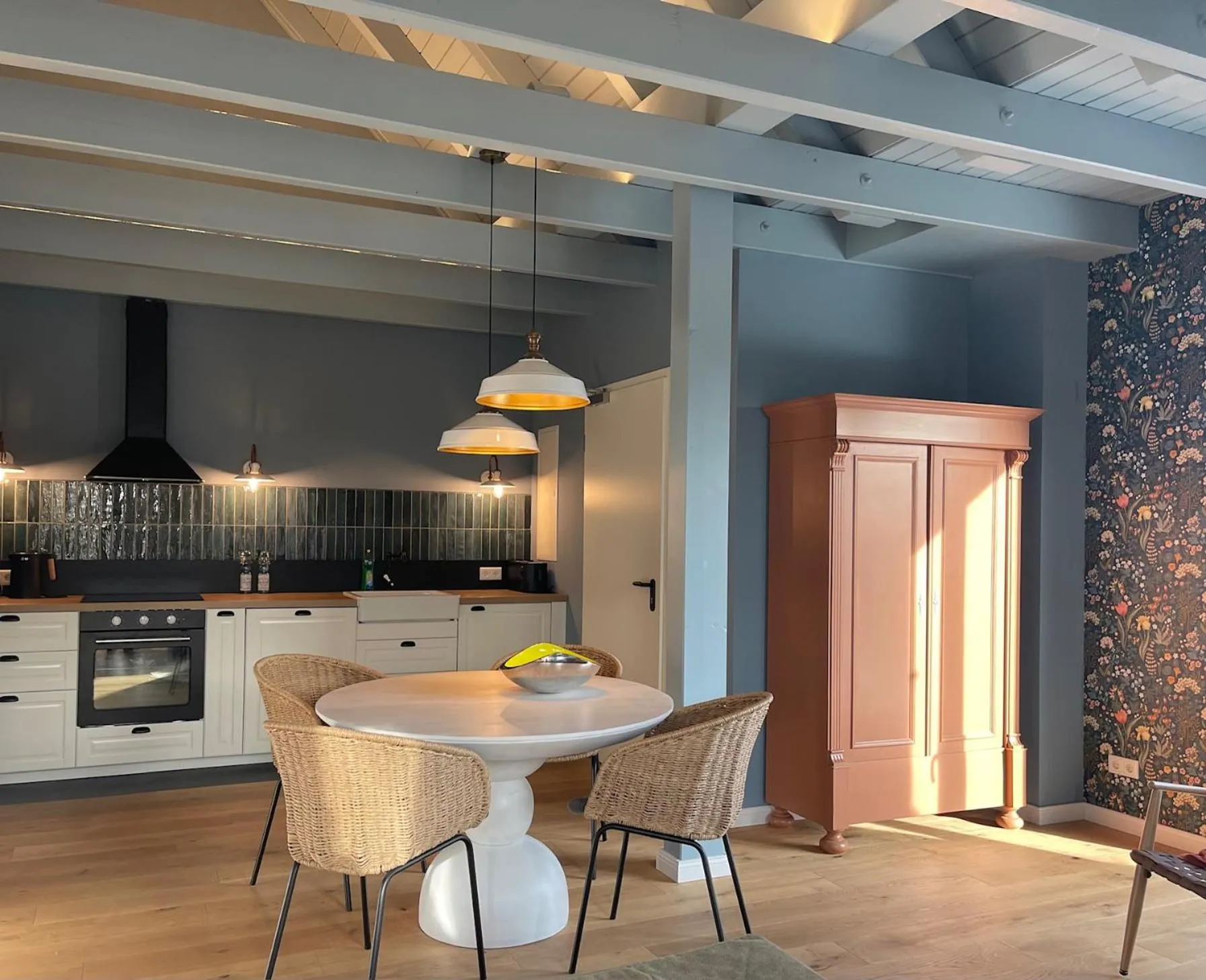 Kitchen or kitchenette in Alwine - Landhaus an den Spreewiesen