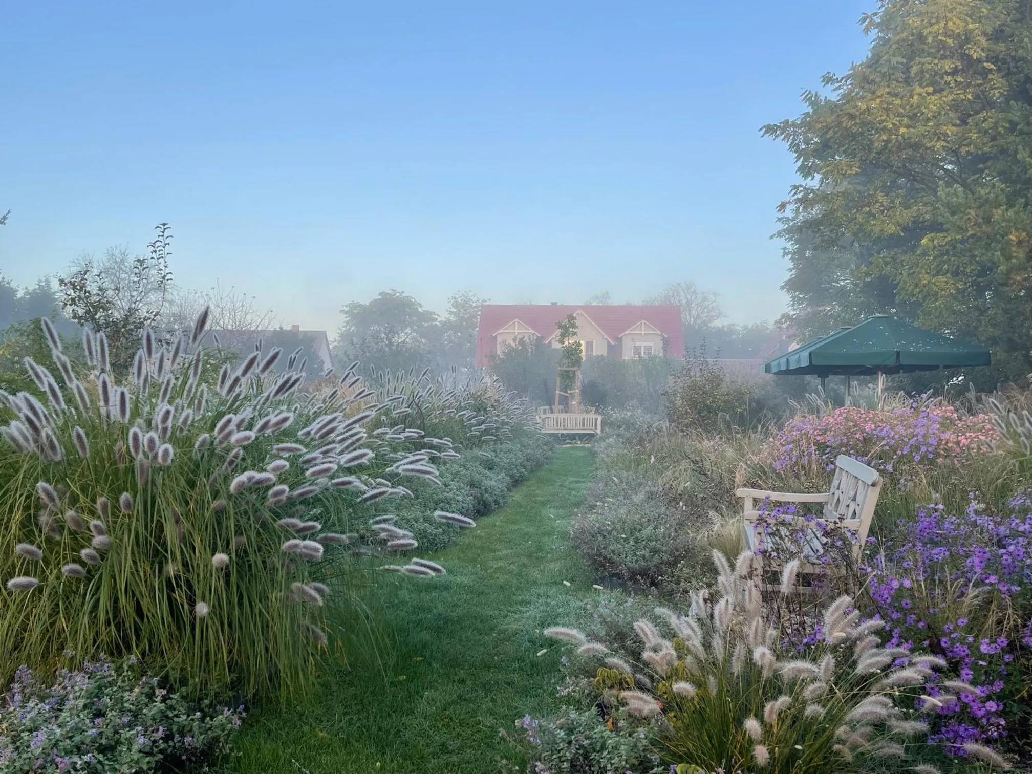 Garden in Alwine - Landhaus an den Spreewiesen