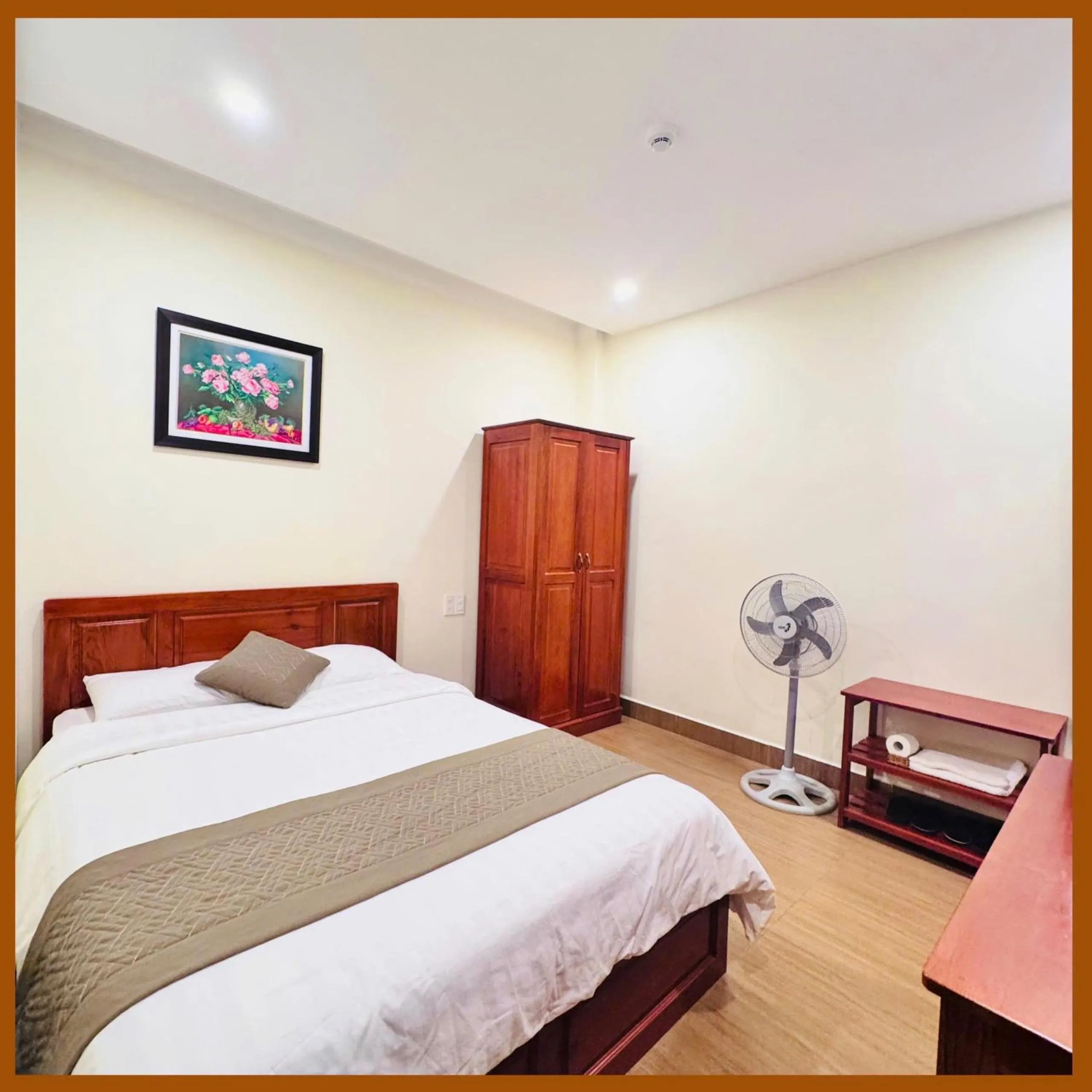 Bed in Nam Xuan Premium Hotel