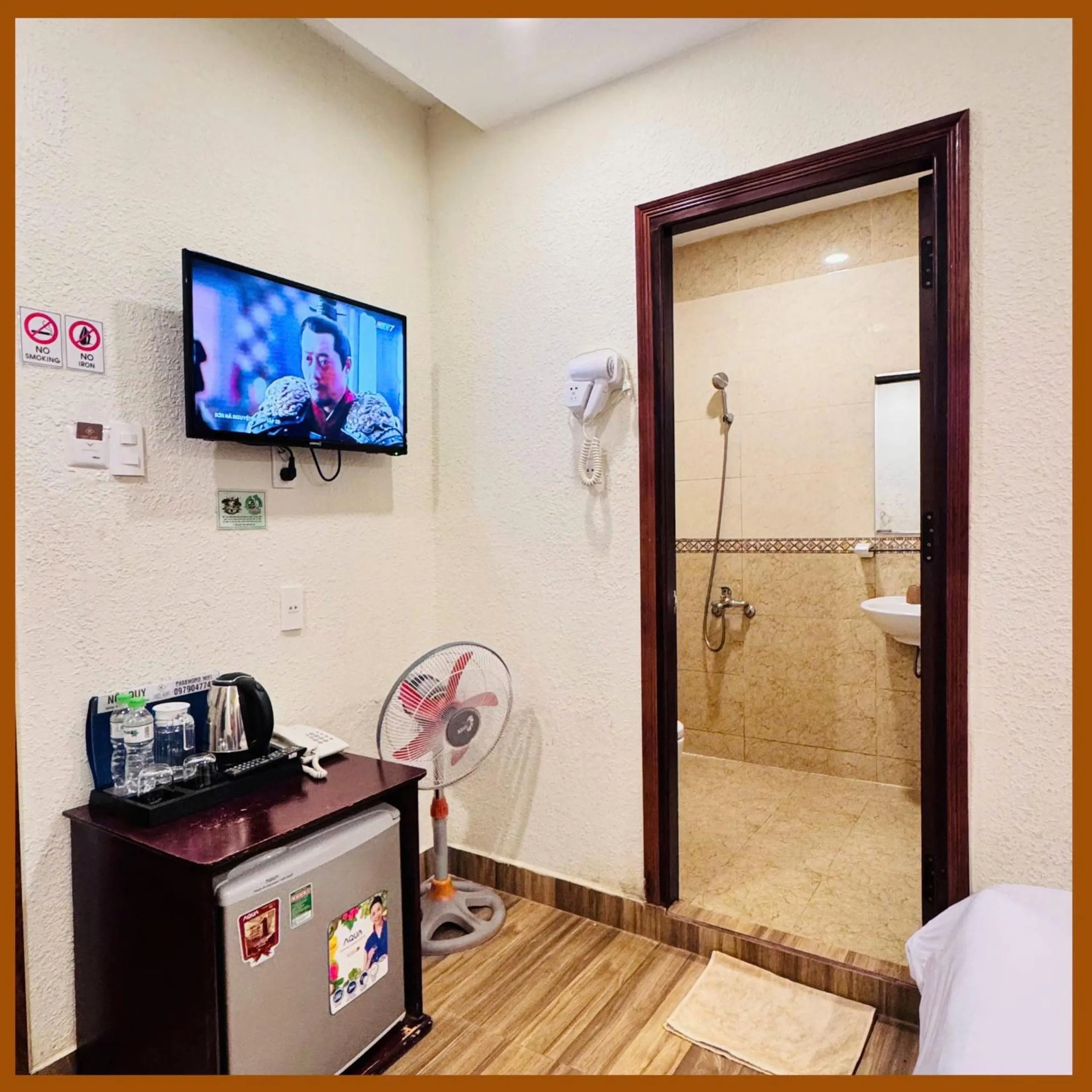 Shower in Nam Xuan Premium Hotel