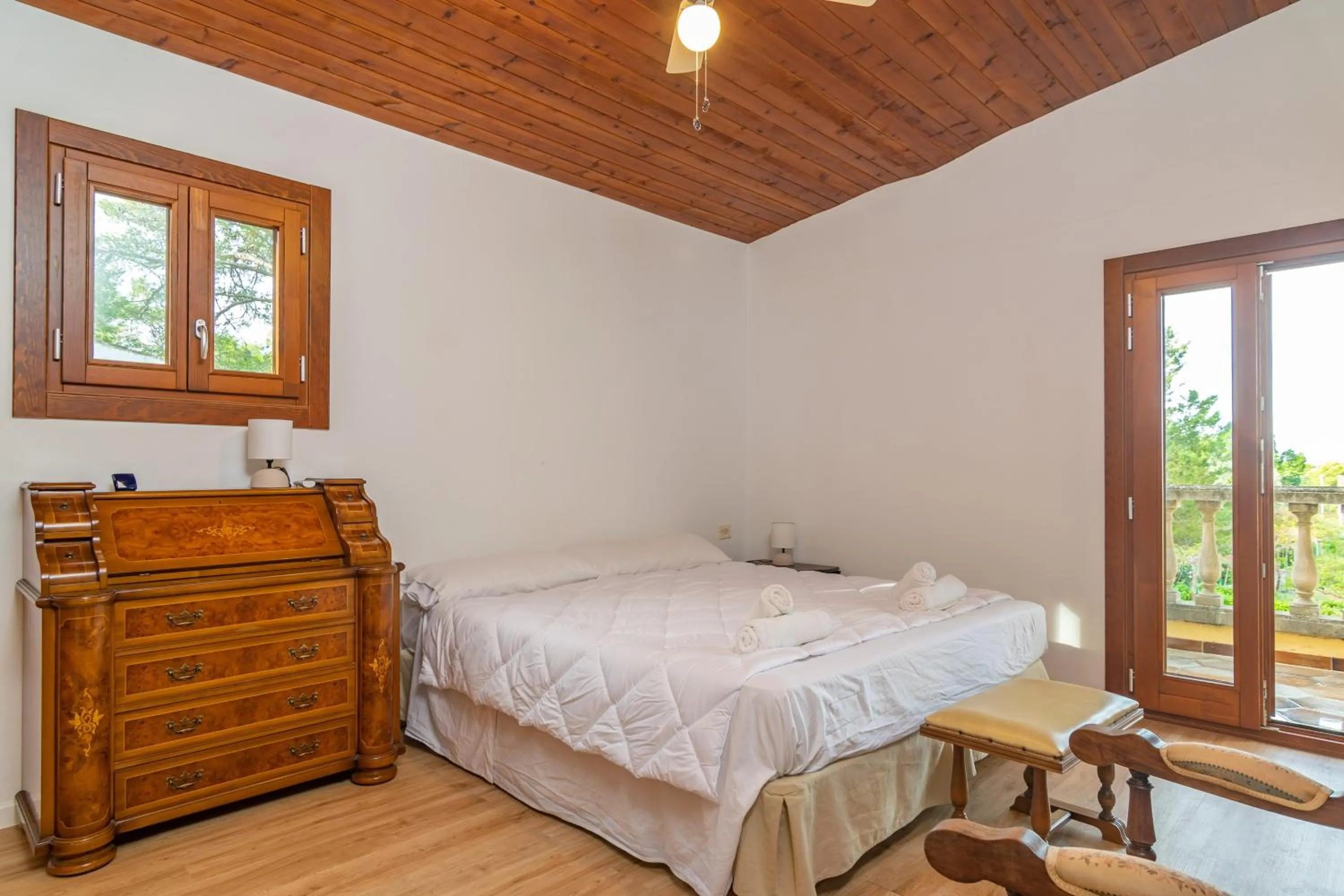 Bedroom, Bed in Finca Son Pou