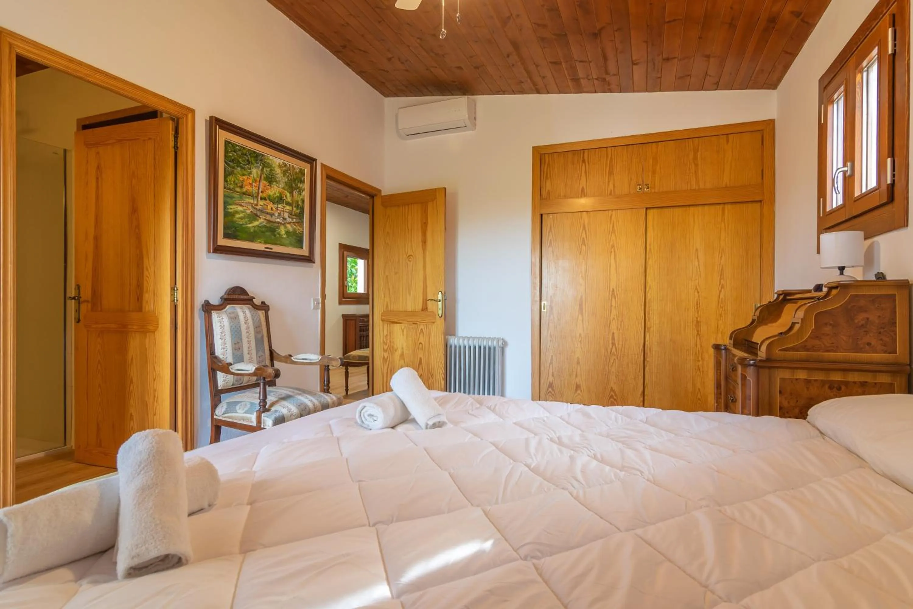 Bedroom, Bed in Finca Son Pou