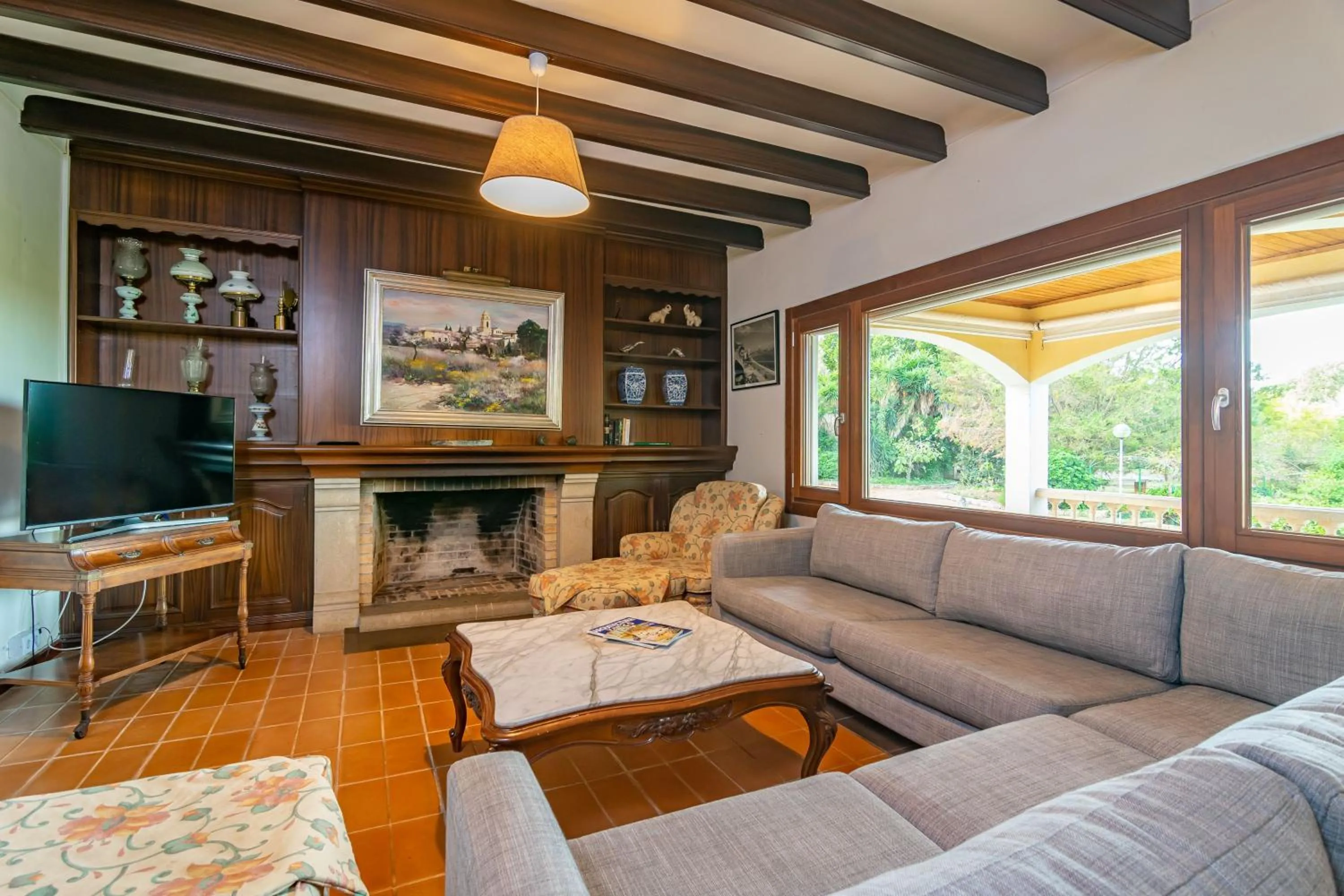 Living room in Finca Son Pou