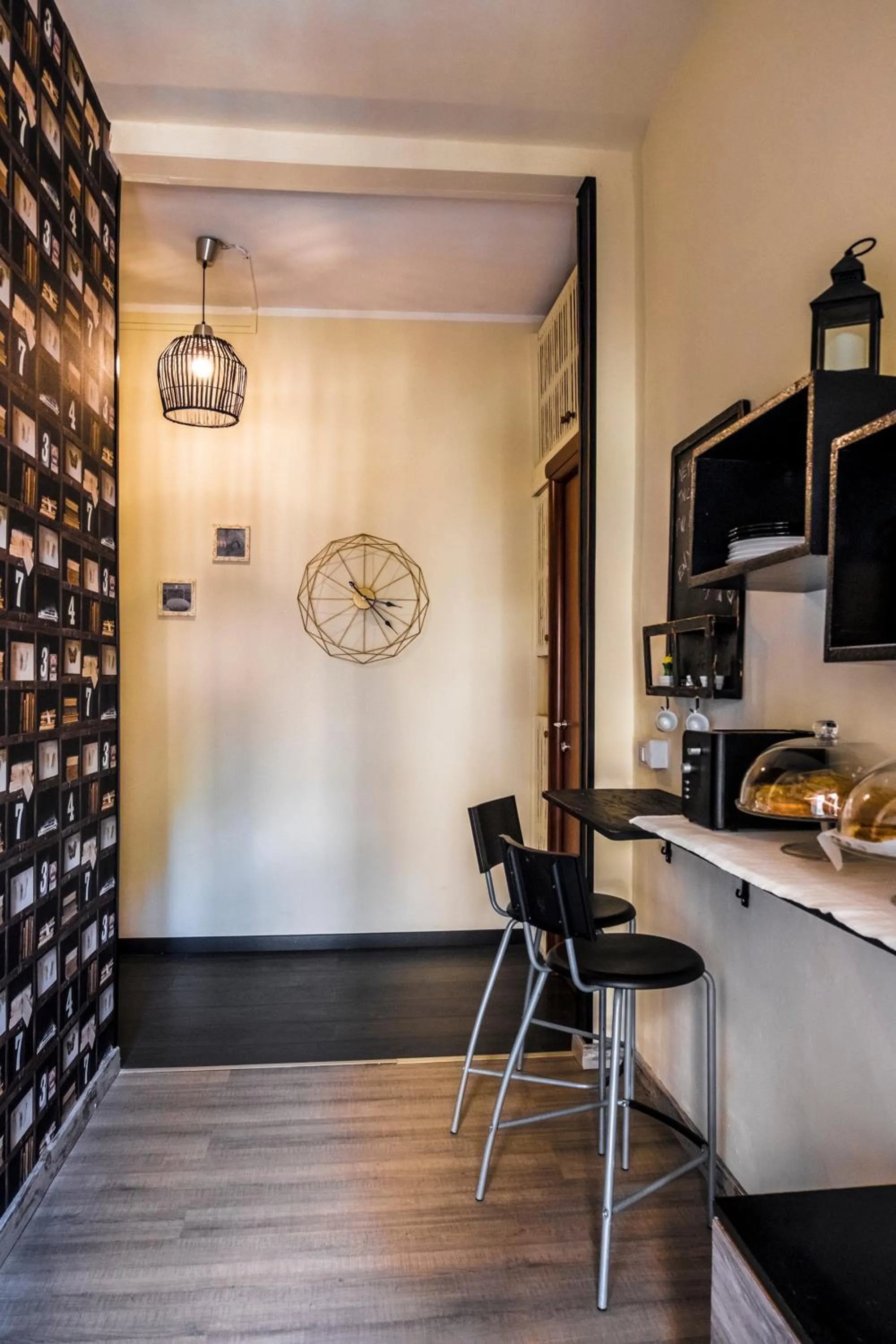Kitchen or kitchenette in B&B Zen Trastevere